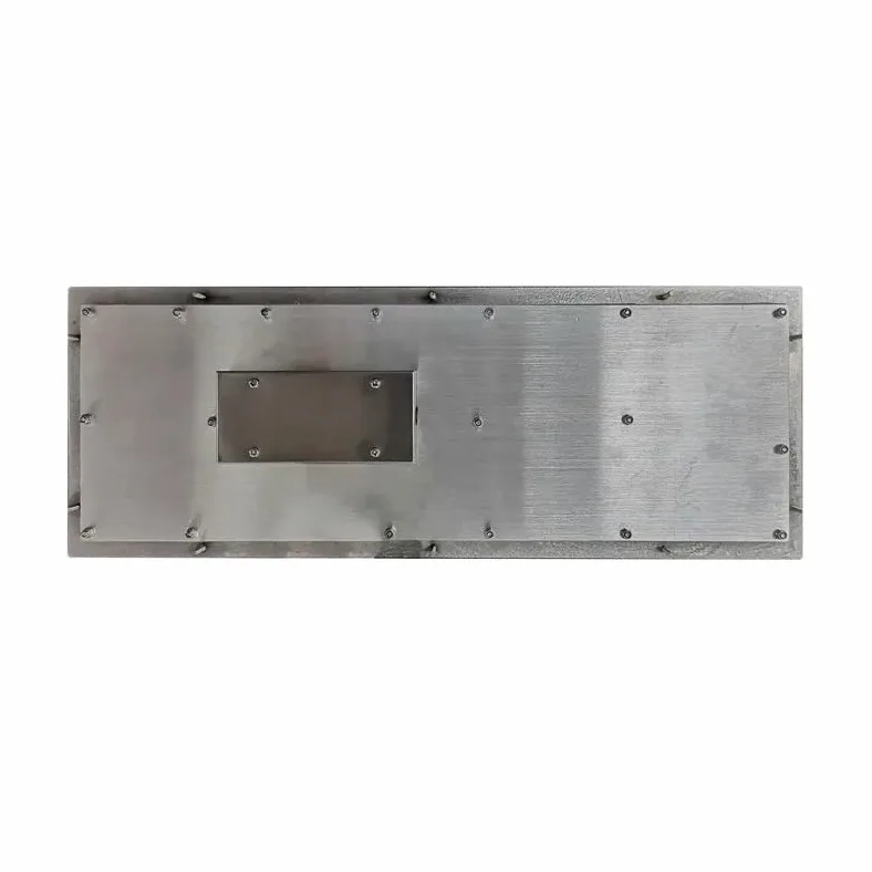 Tastierino numerico robusto for montaggio su pannello frontale con tastiera industriale impermeabile IP65 a 103 tasti(USB)