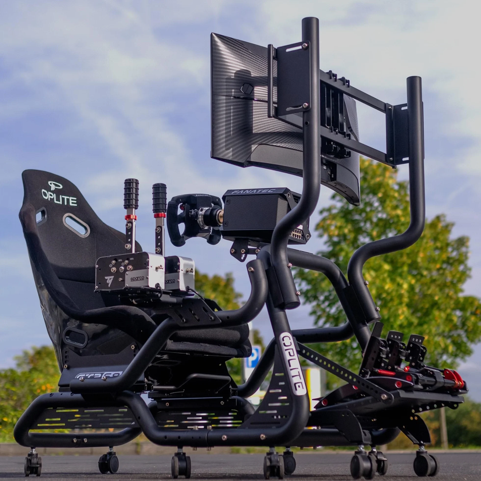 OPLITE - Supporto per Monitor - Dedicato Al Cockpit GTR Racing - Classics - PlayStation 4