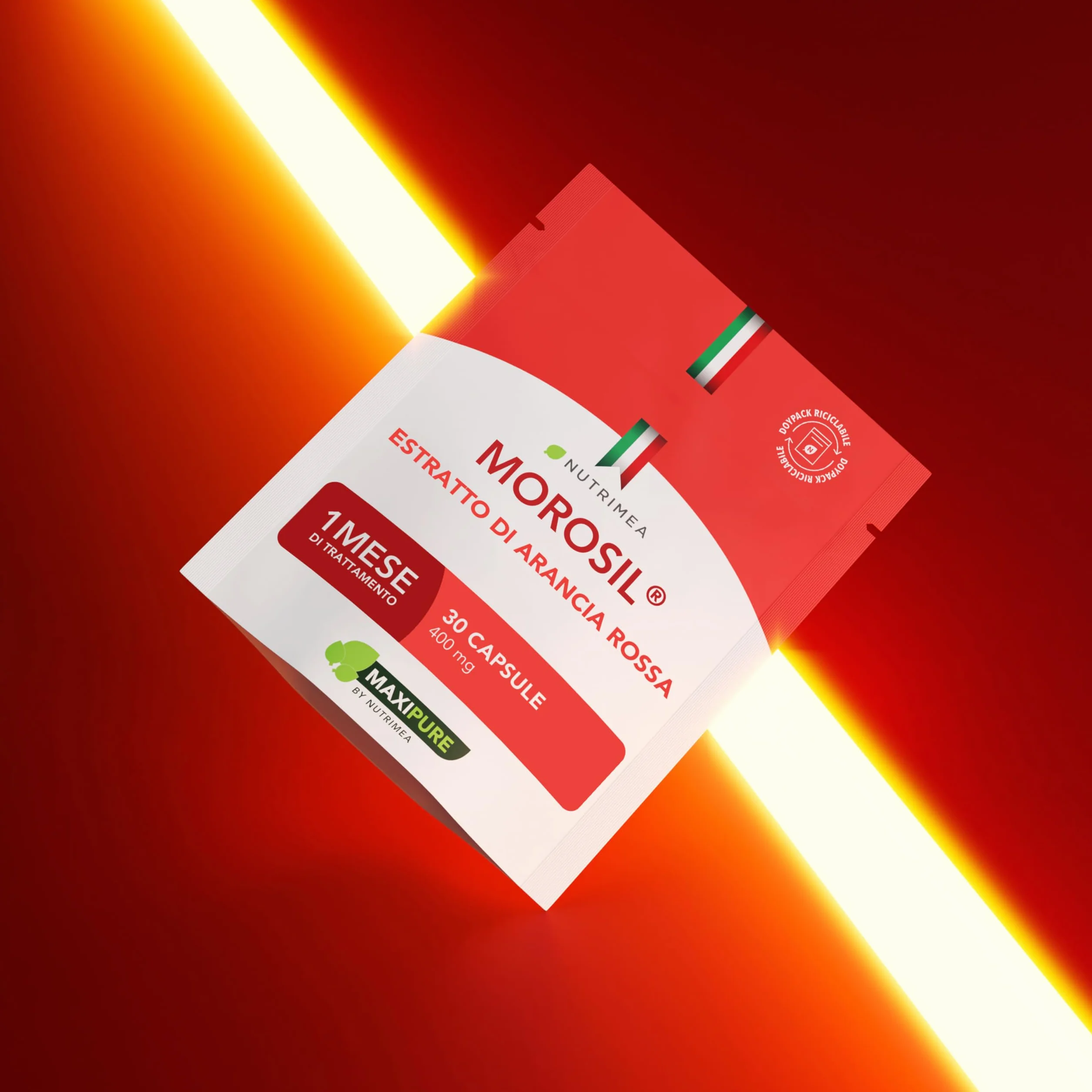 Morosil 400 mg Estratto Brevettato di Arancia Moro 30 Capsule Vegane Nutrimea