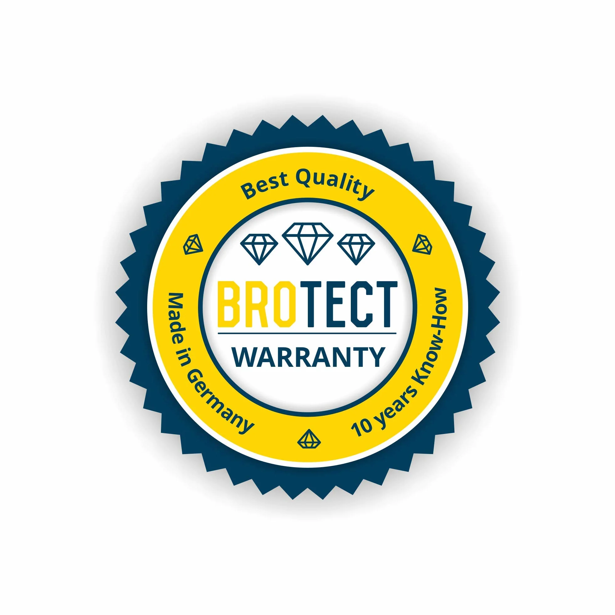 brotect 18.5" Pellicola Protettiva Vetro per Monitor industriali con 18,5 Pollici (47 cm) [410 x 231 mm, 16:9] [Durezza Estrema 9H, Chiaro]