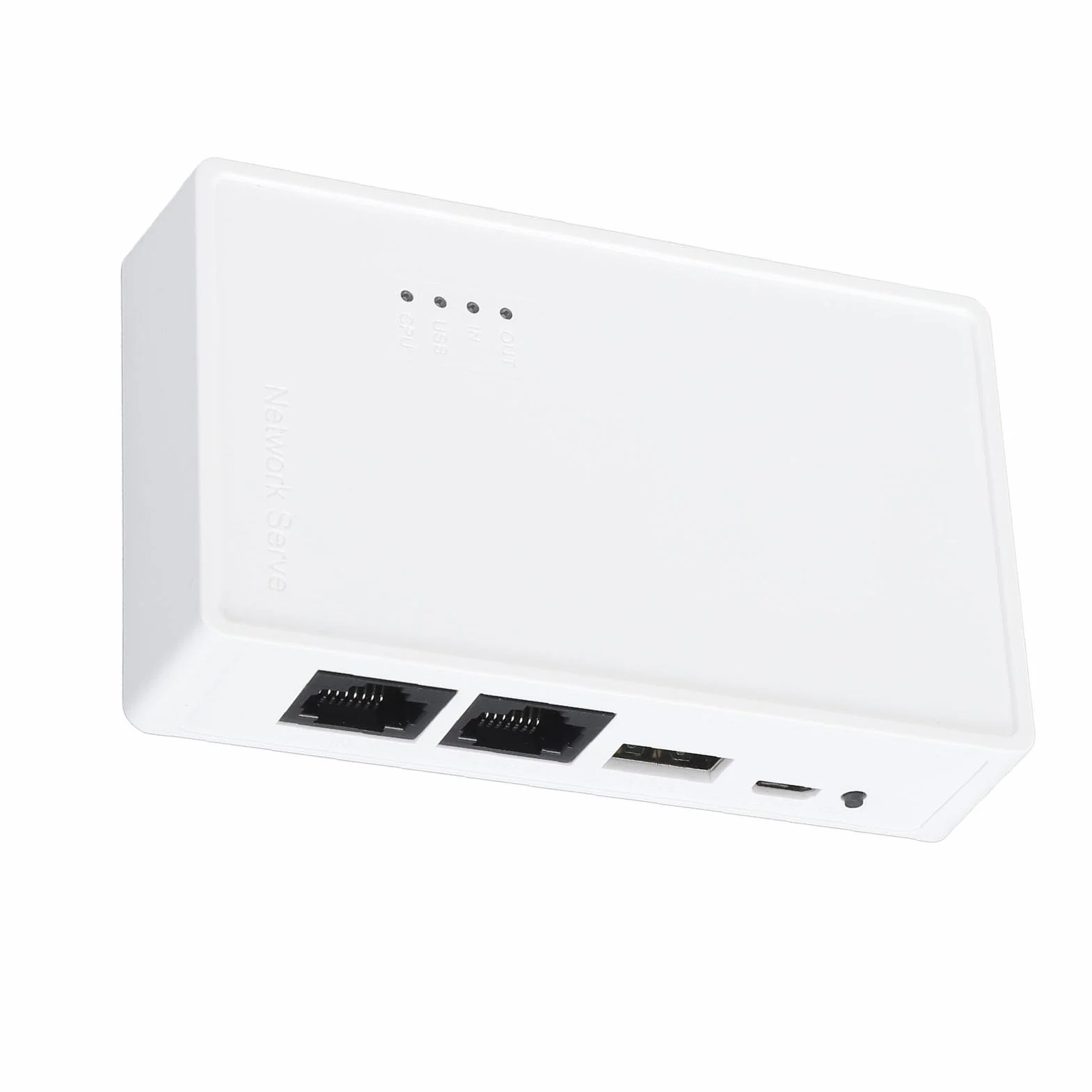 Server di stampa wireless USB Modalità autonoma wireless cablata Server di stampa USB 2.0 da 480 Mbps con bridge LAN 10/100Mbps per Windows/per stampanti OS X