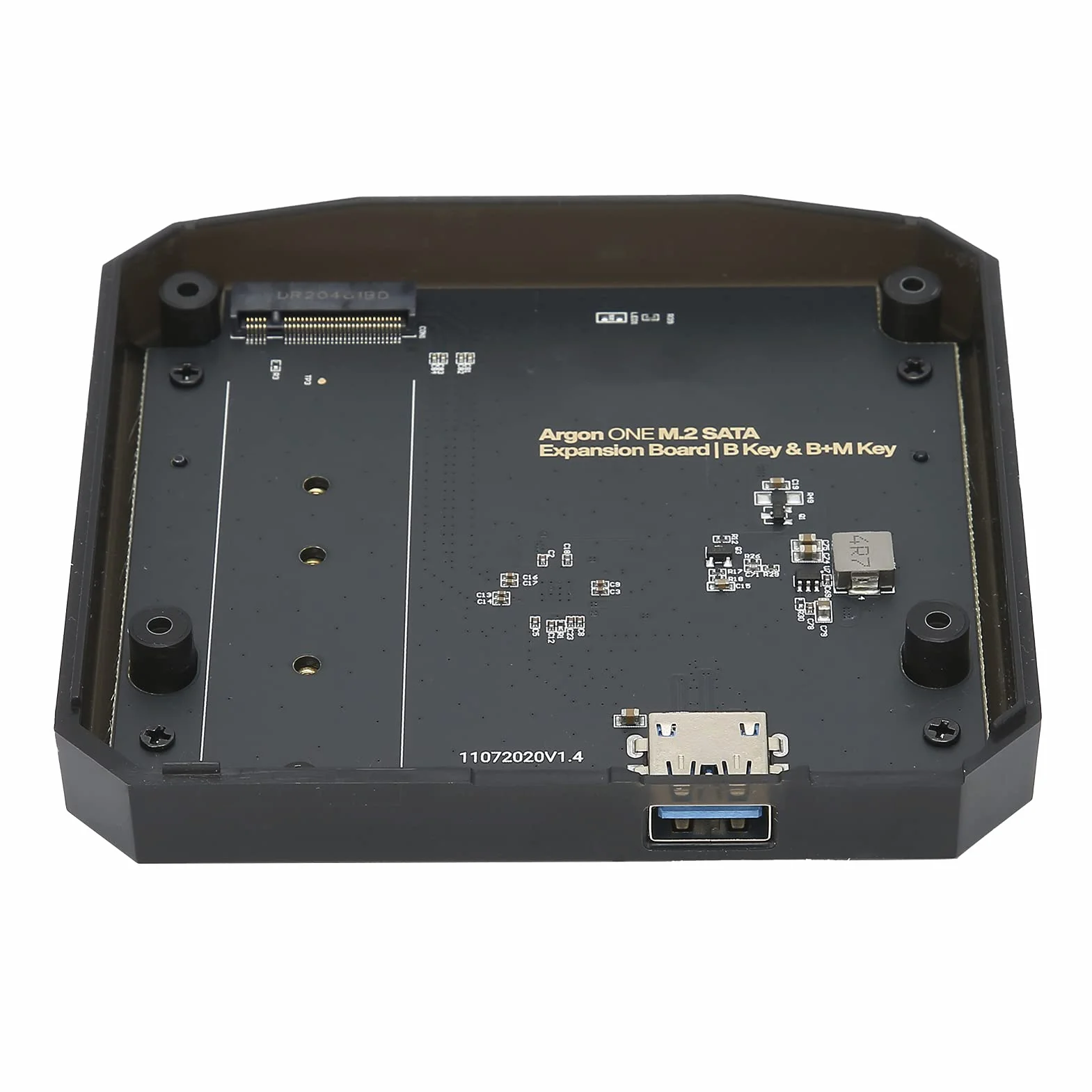 per Scheda di Espansione per Argon One M.2 per 4B, SSD SATA M.2 a Modulo di Espansione USB 3.0 / Chiave NGFF SSD M.2 B e Chiave B + M (2280 2260 2242 2230)