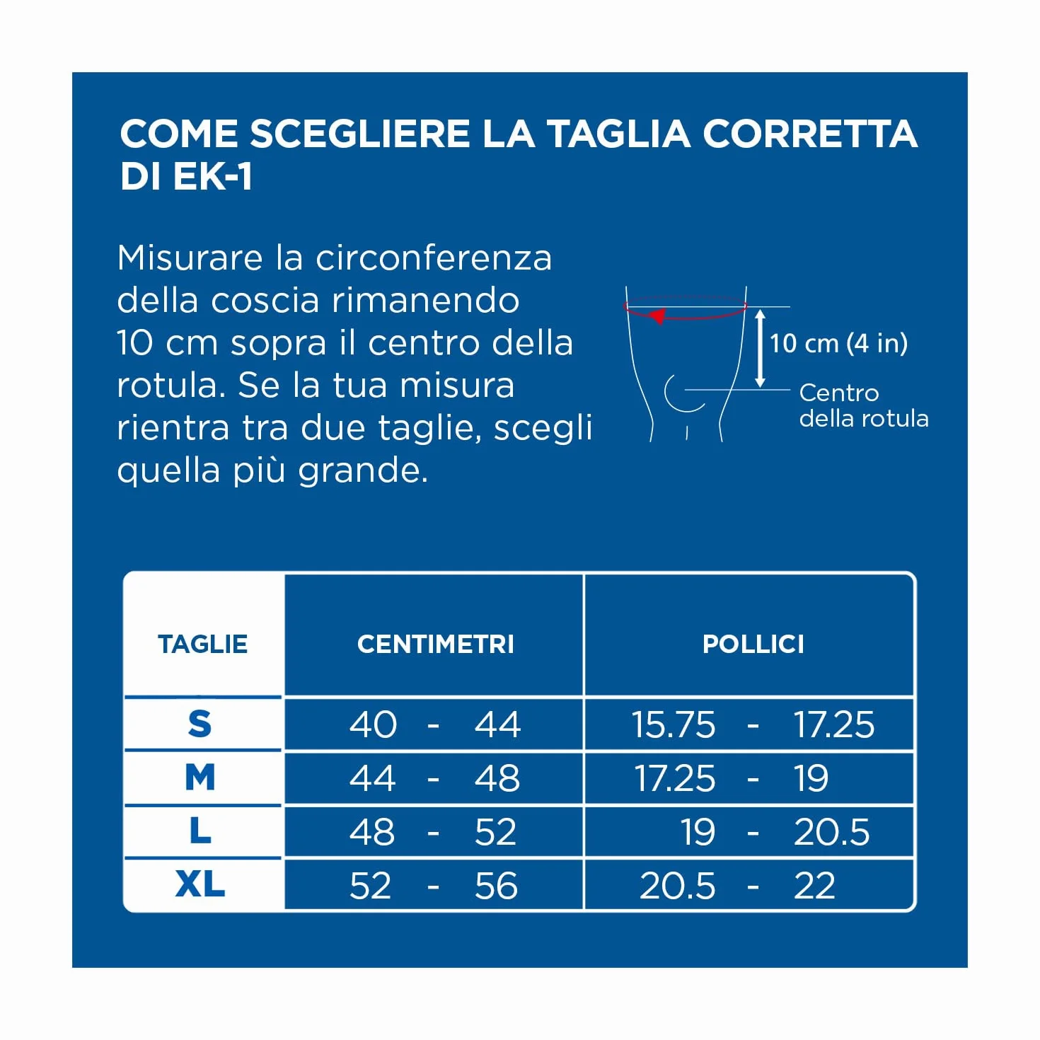 Zamst EK-1 Knee - Ginocchiera Regolabile Leggera per Sostegno del Ginocchio - Tutore a Compressione, Design Full Open, Confortevole e Traspirante - Ideale per Camminata e Trekking (S)