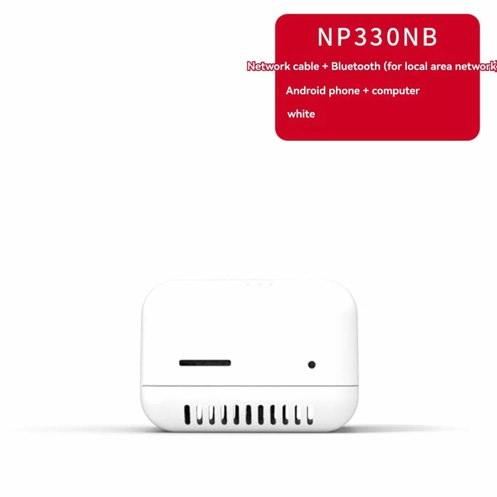 NP330 Network USB 2.0 Server Stampa USB2.0 Mini Server Printer Server 100MBPS RJ45 Connessione per Telefoni Androids 1pcs Plug UE