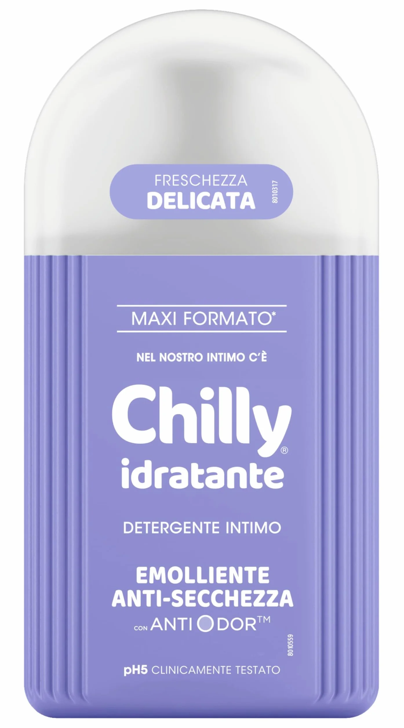 Chilly Detergente Intimo Idratante 300 ml pH 5 Anti-Odor