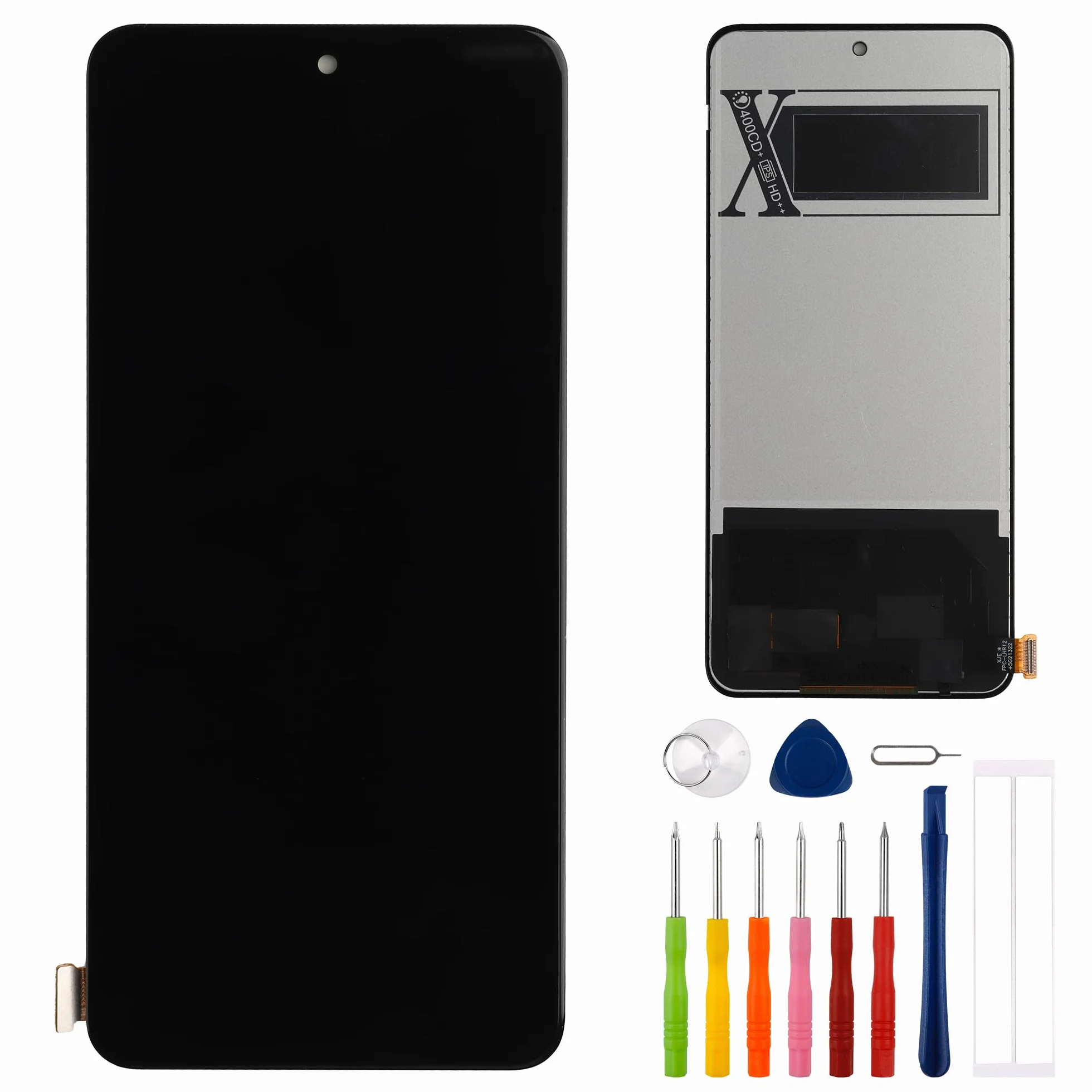 Display di ricambio compatibile con Realme 12+ 5G RMX3867 da 6,67" LCD Display Touch Screen Assembly con strumenti