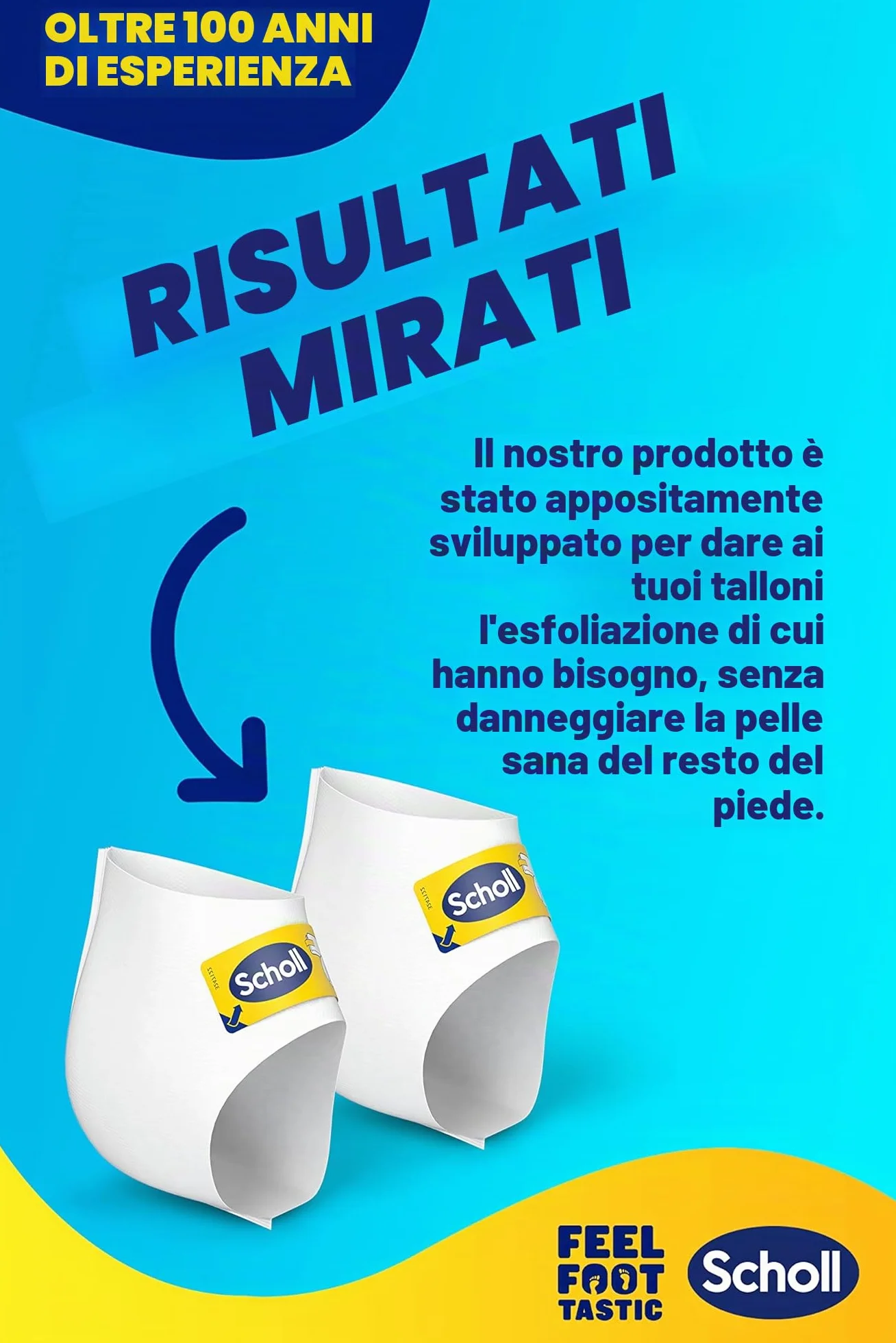 Scholl Maschera per rimozione dei calli – calzini per piedi morbidi