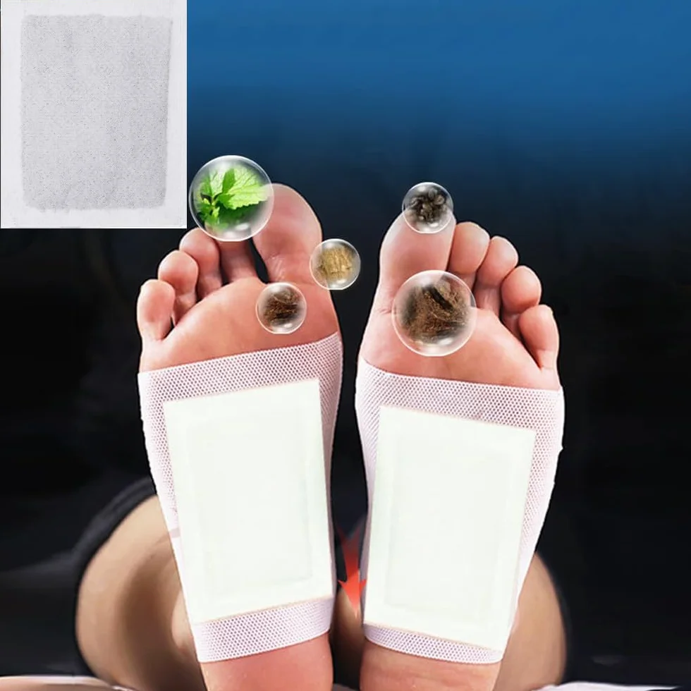 Cerotti Disintossicanti Piedi Detox Foot Patch 30 Pezzi Alleviare Stress Sonno