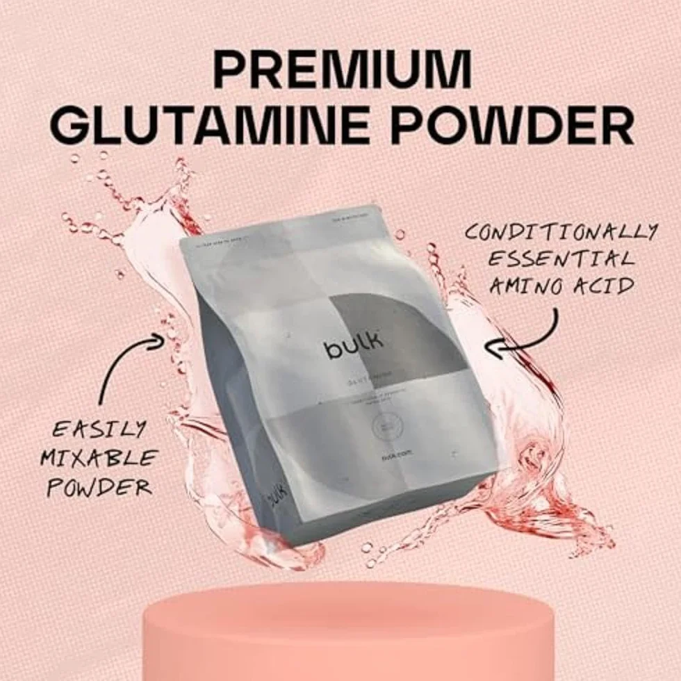 Bulk Pure L-Glutamine Powder Mixed Berry 500 g Frutti di Bosco 100 Porzioni