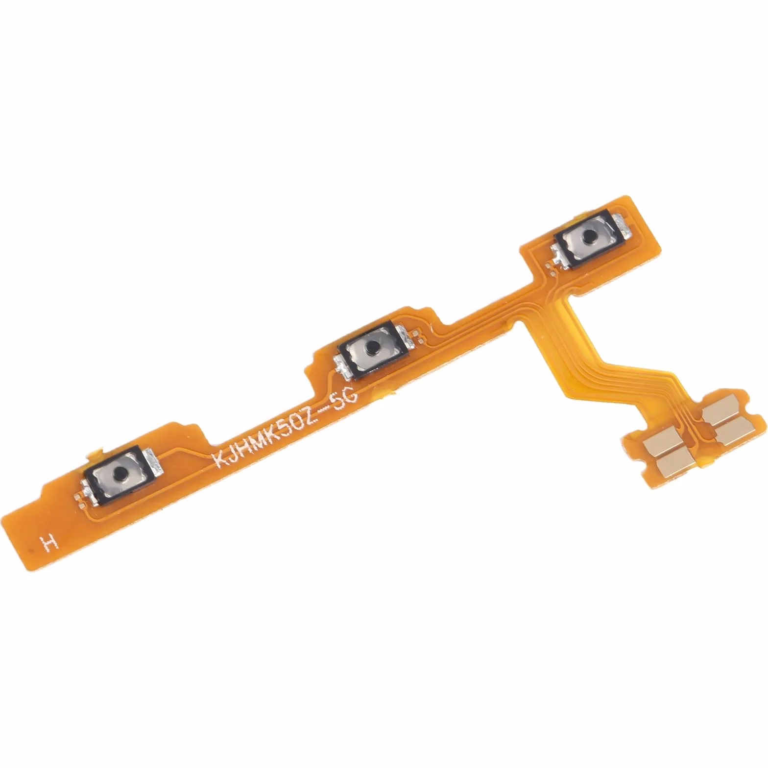 Ricambio Compatibile con Xiaomi 12T 5G (22071212AG) / 12T Pro 5G (22081212UG) flat flex circuito interno switch key pulsante accensione tasto power on off volume controllo tasti laterali