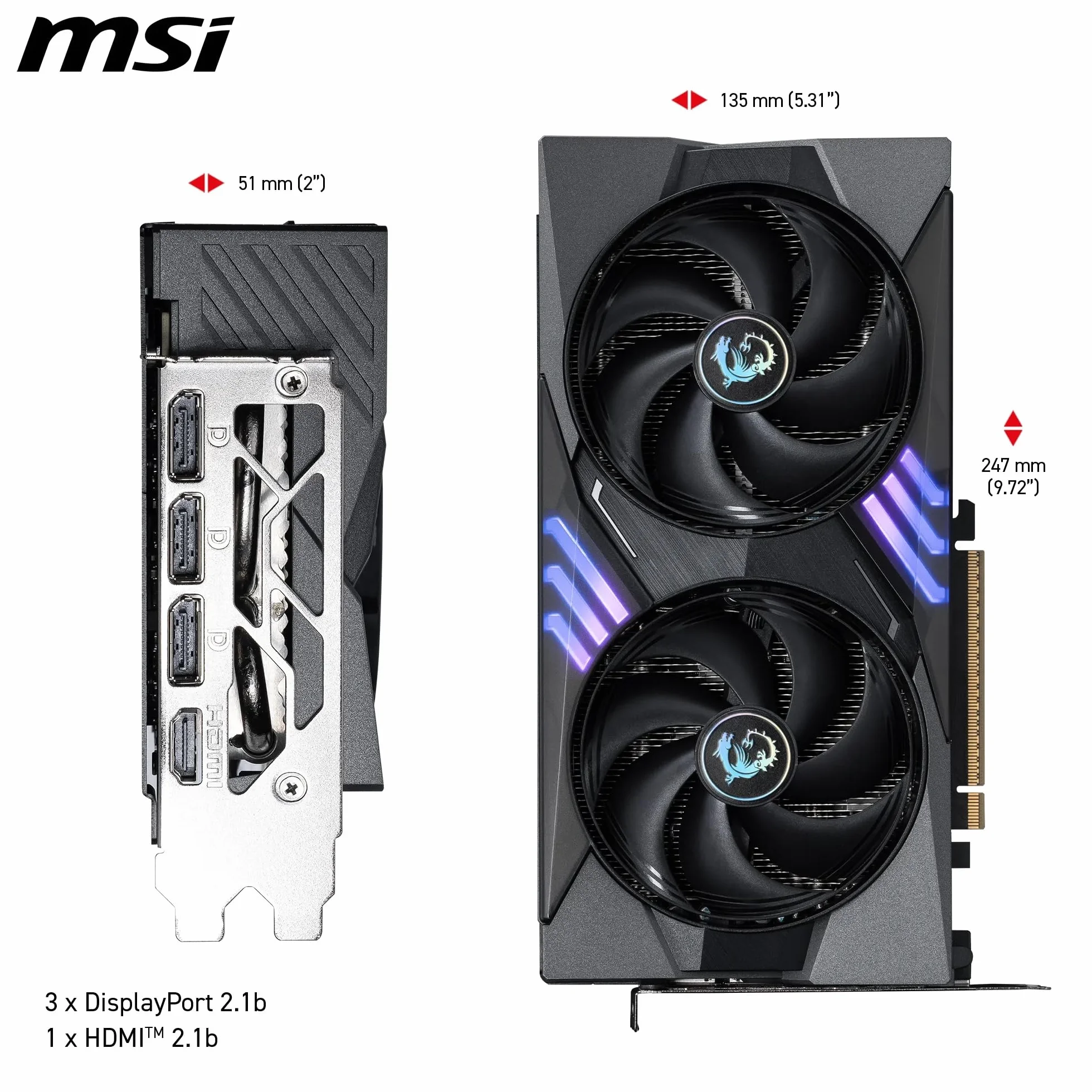 MSI VGA 16GB RTX5060TI GAMING OC 3xDP/HDMI GeForce RTX 5060 Ti 16G GAMING OC