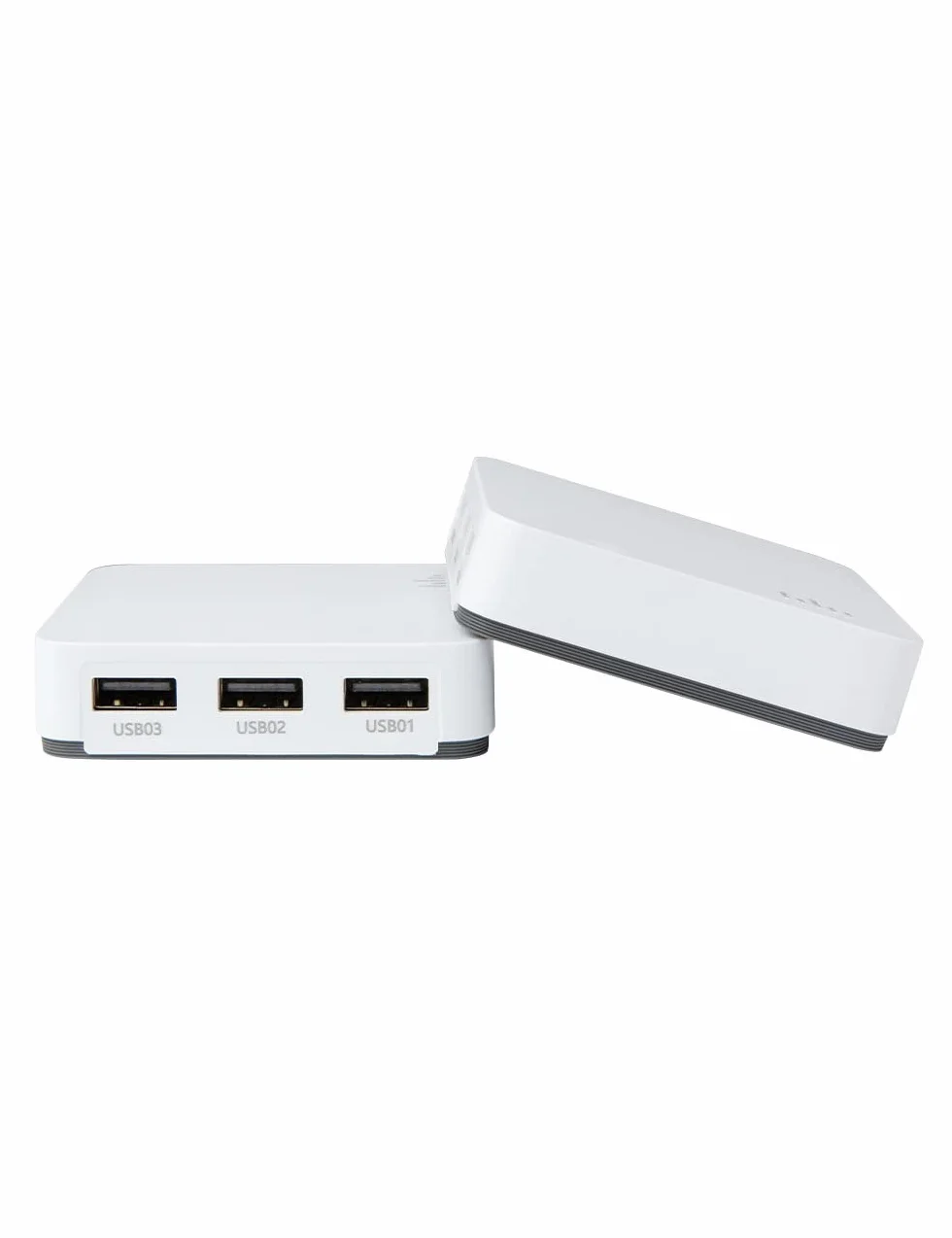 USB Network Print Server 3 porte WiFi per più stampanti USB Bianco