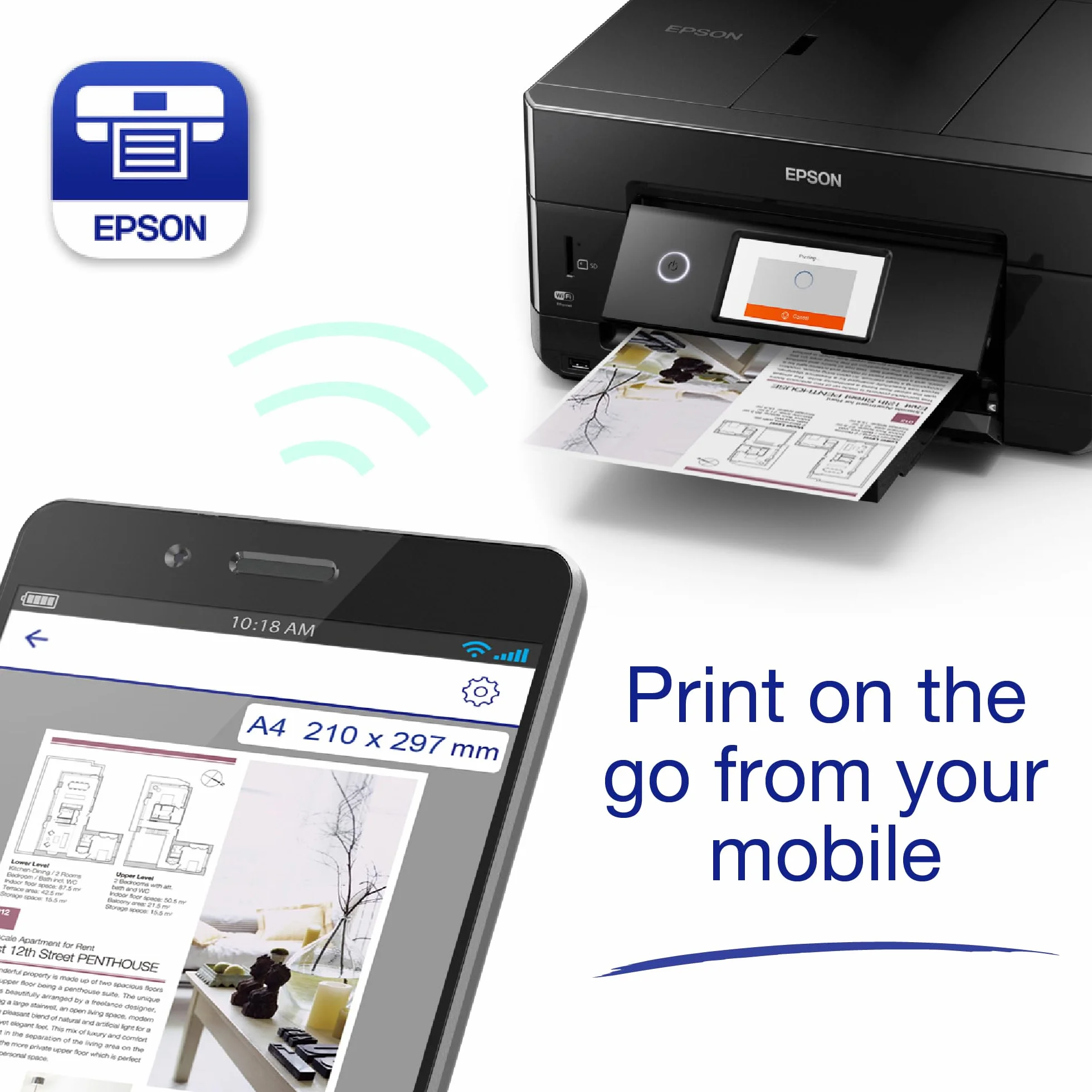 Epson Expression Premium XP-7100 Ad inchiostro 32 ppm 5760 x 1440 DPI A4 Wi-Fi