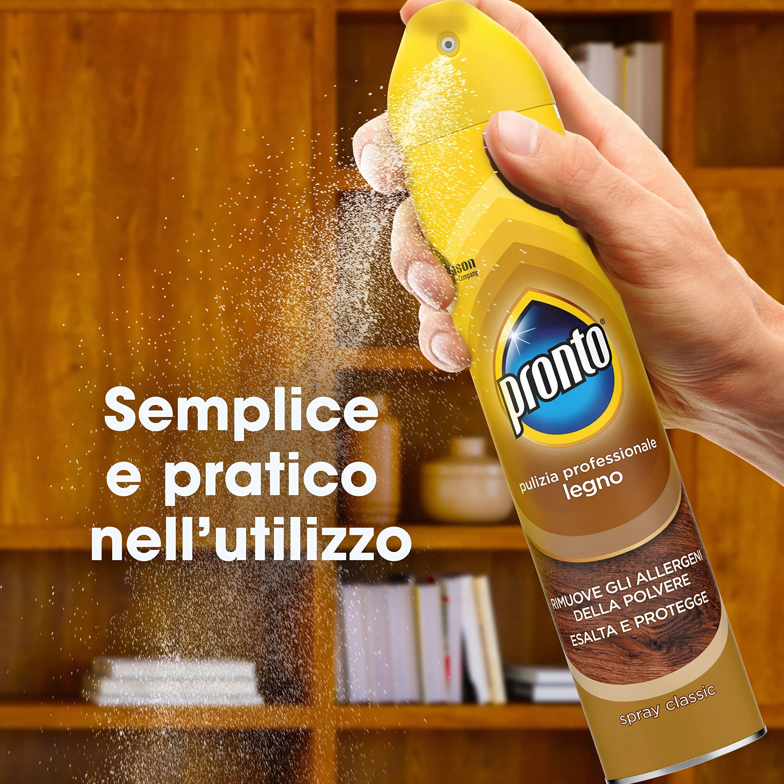 Pronto Spray Legno 300 ml 3 Confezioni - Esalta e protegge le superfici