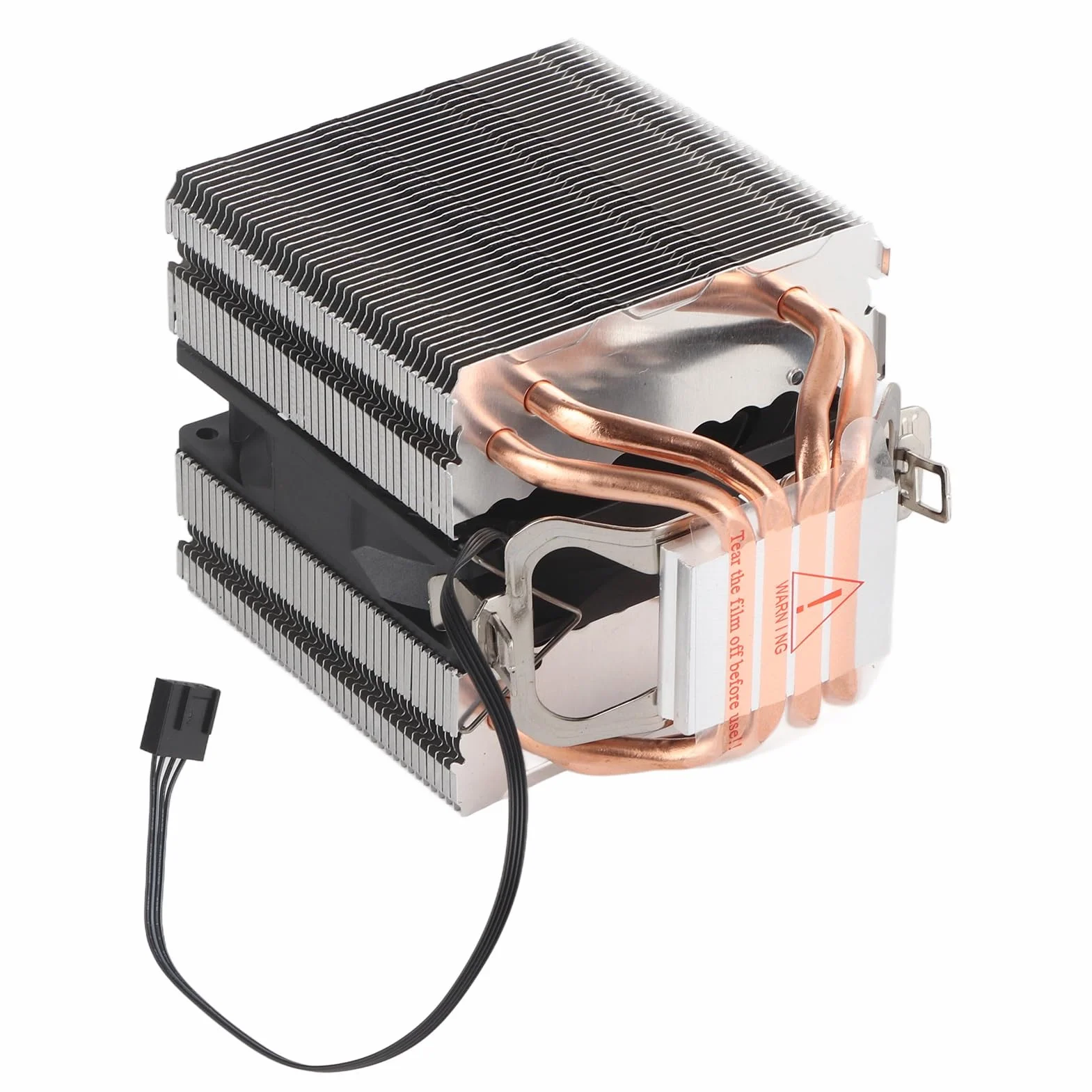 Dissipatore di Calore CPU a 4 di Calore con Design a Doppia Torre in Lega di Alluminio per un Raffreddamento Efficiente e una Dissipazione del per la Piattaforma LGA2011 1366 11501151 1155
