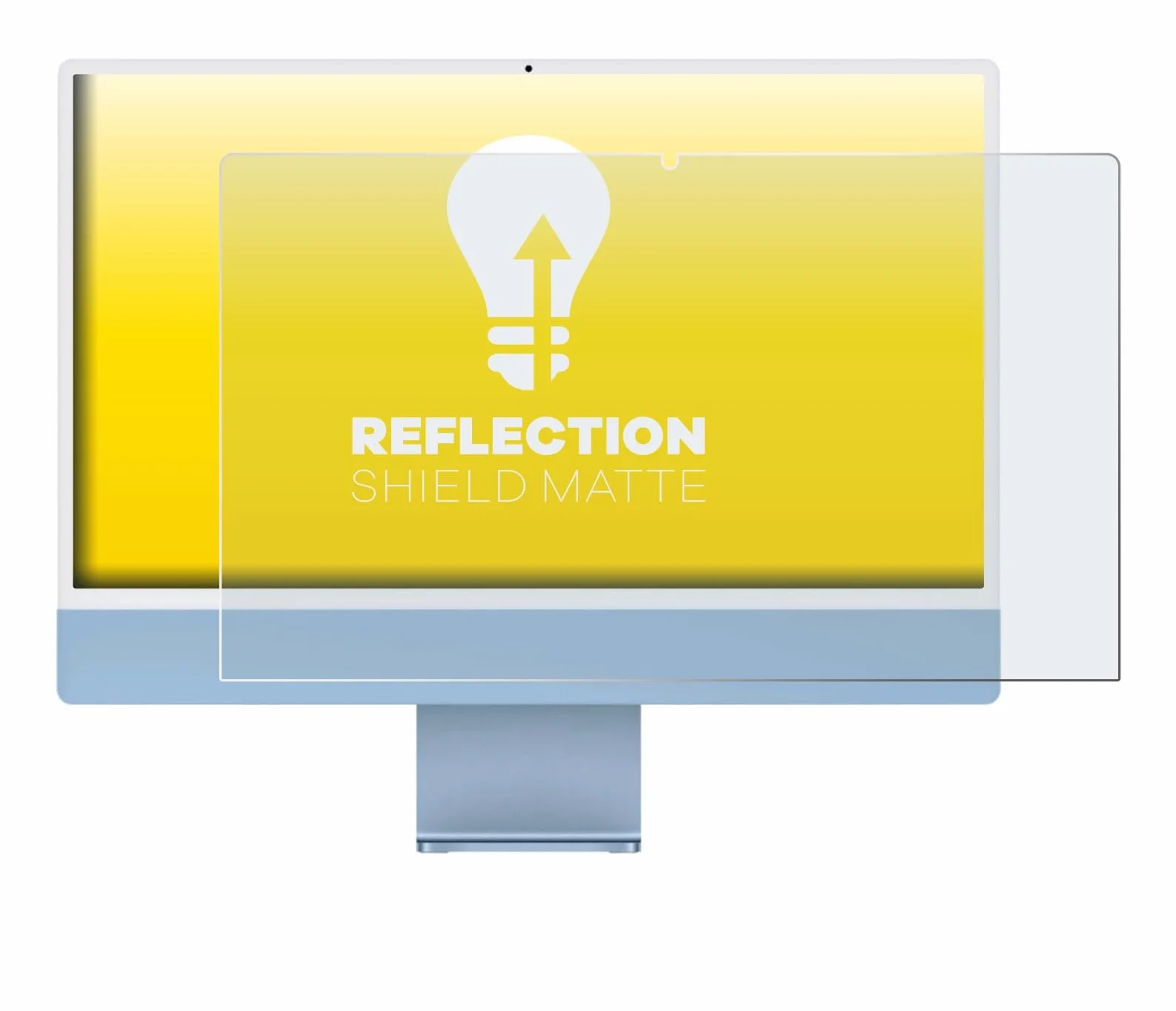 upscreen Pellicola Protettiva Opaca per Apple iMac 24" 2021-2024 Protezione Proteggi Schermo – Antiriflesso, Anti-Impronte