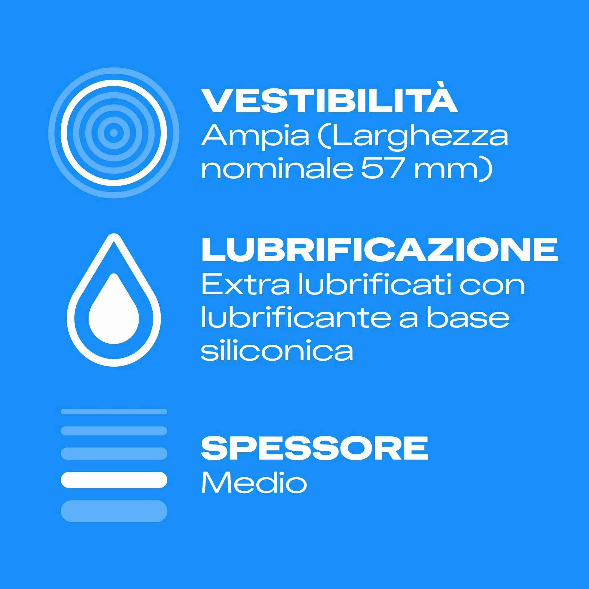 Durex Settebello XL Preservativi Extra Large, 10 pz