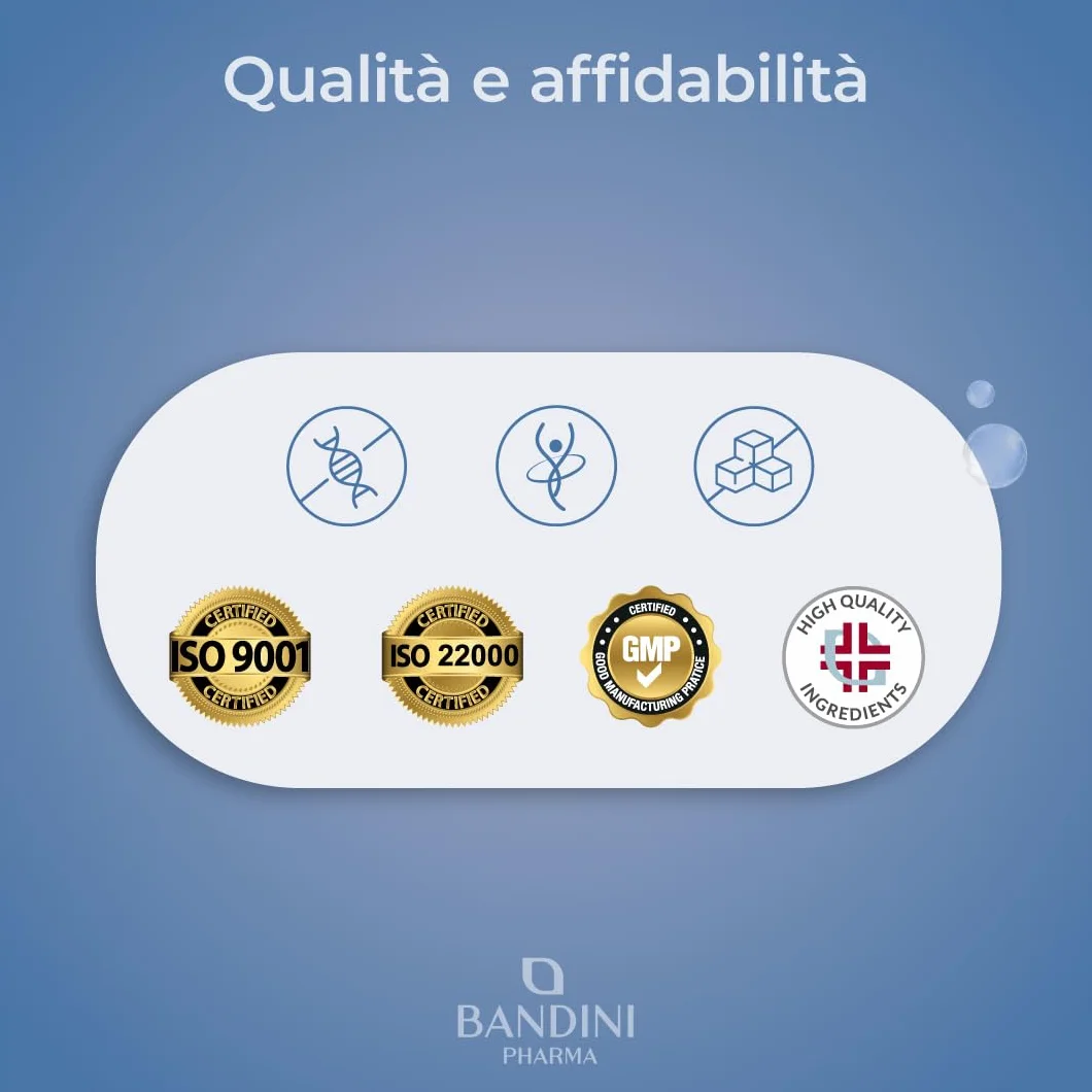 Bandini Luteina e Zeaxantina ad Alto Dosaggio, Integratore Occhi Vista Antiossidante con Mirtillo Nero e Vite Rossa, Zinco, Vitamine A, B2, E – 90 Compresse