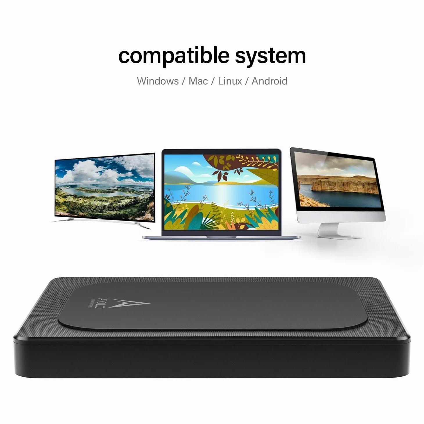 Aiolo Innovation Hard Disk Esterno 320GB 2,5" Ultra Slim Portatile USB3.0 SATA HDD Storage per PC, Macbook, PS4, PS5, Xbox Series S, Xbox Series X, TV