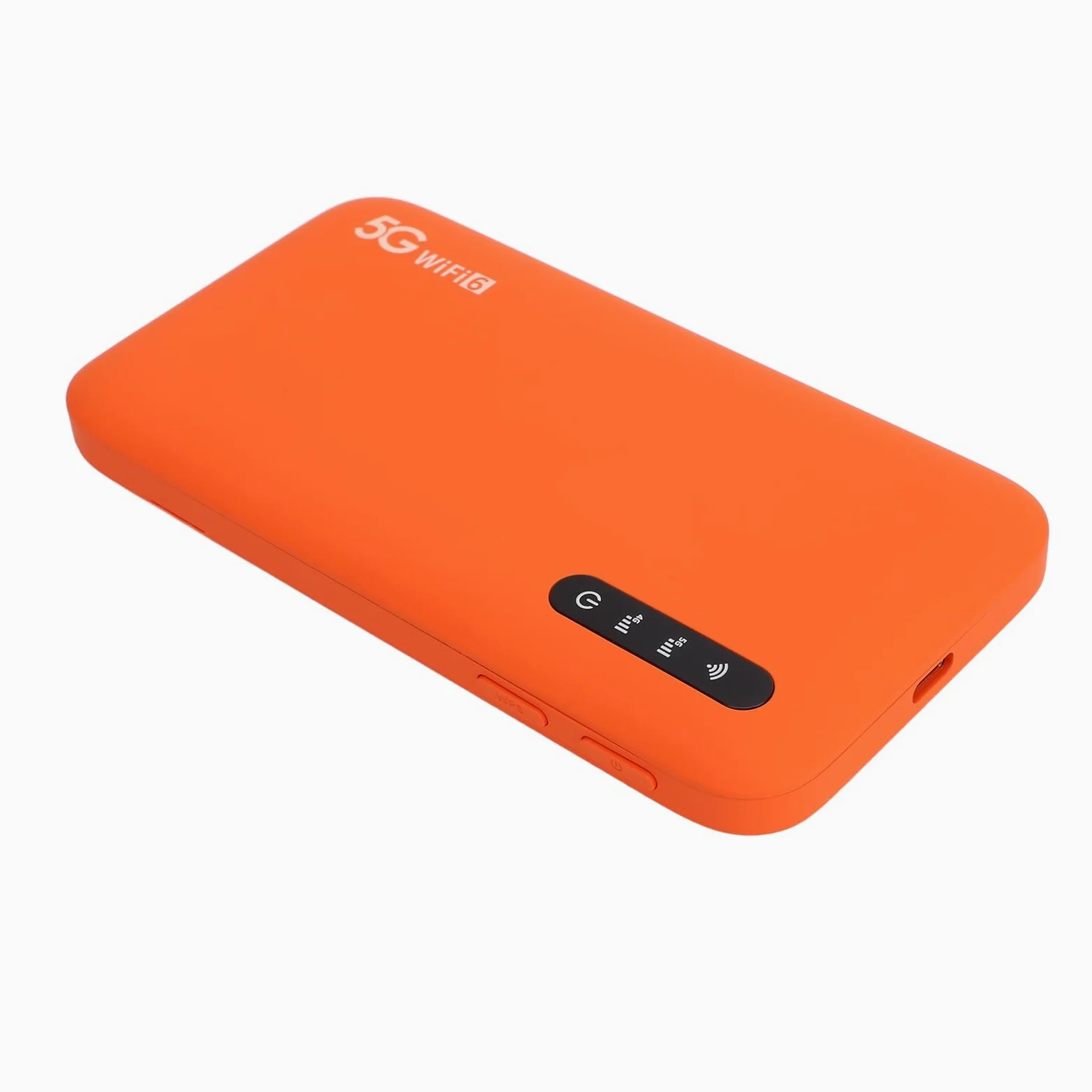 Jiawu Router da Viaggio Portatile Hotspot Mobile 5G WiFi6, Slot per Scheda SIM Ad Alta velocità Dual Band, Batteria da 6100 MAh Fino a 16 Dispositivi IP67