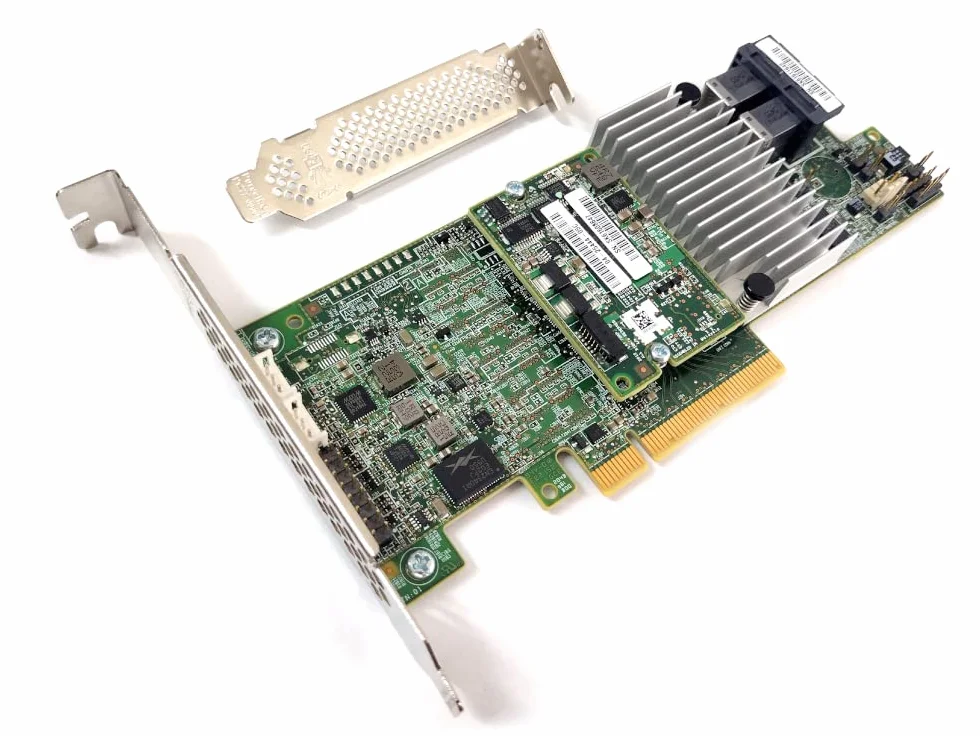 Scheda controller LSI MegaRAID 9361-8i PCI-e 1 GB cache 3.0 6 Gbps SAS/SATA RAID + unità batteria di backup