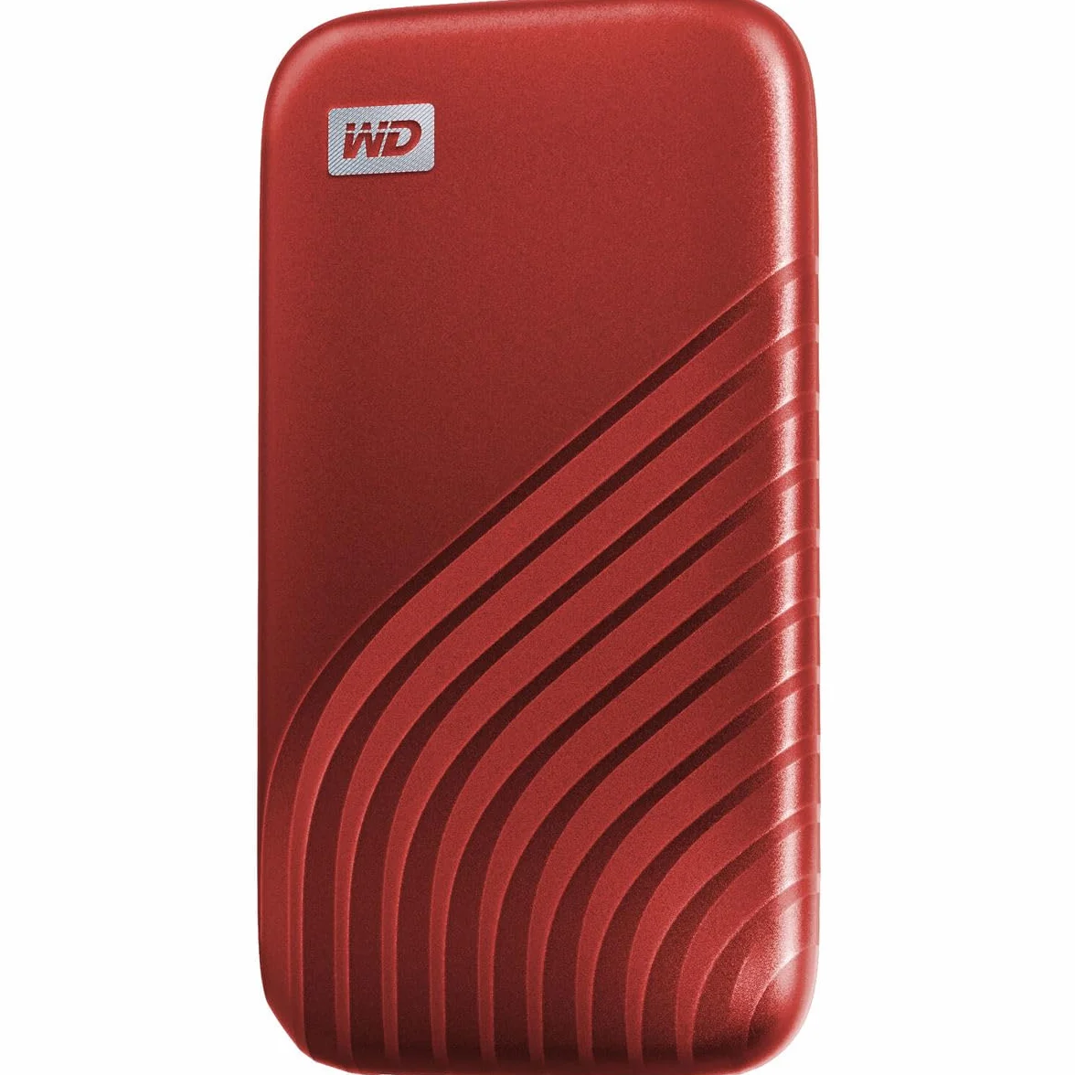WD My Passport SSD, 2TB SSD Esterno, SSD portatile con tecnologia NVMe, USB-C, con velocità di lettura fino a 1050 MB/s, 1000 MBs in scrittura, funziona con PC, Xbox e Playstation, Rosso