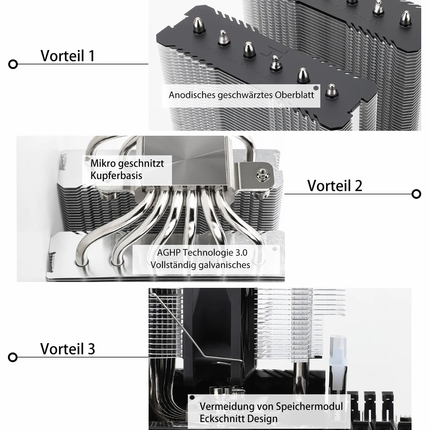 TR-Thermalright Peerless Assassin 120 SE ARGB Dissipatore ad aria per CPU, Doppia torre e ventola con 6 Heat pipe, Ventola PWM da 120mm TL-C12C-S a 1550RPM, per AM5/AM4, Intel LGA1851/1700/115X/1200