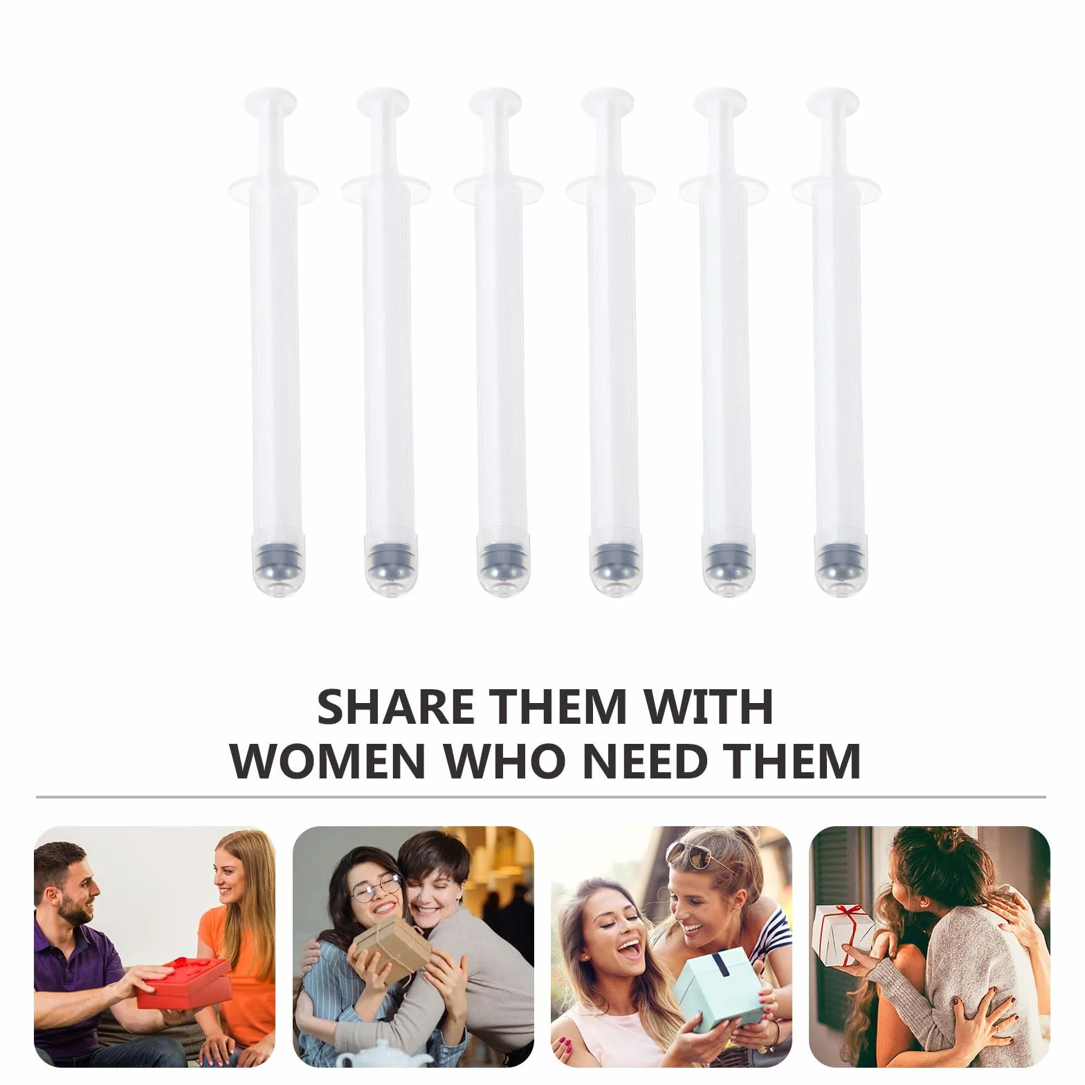 FOMIYES 10 Pz Applicatori Anali Lubrificante Personale Applicatore Vaginale Siringa Aiuti Sanitari Strumenti