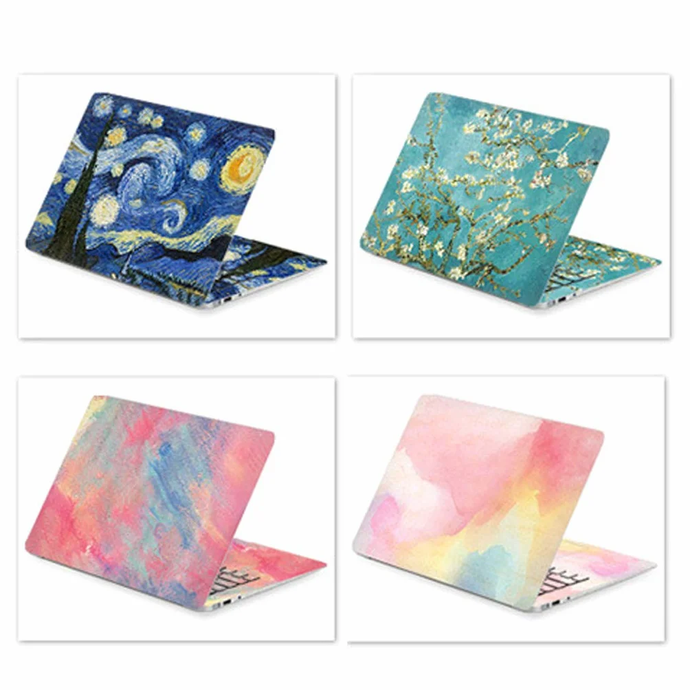 Pellicola adesiva per computer portatile da 14 '' 15 '' 17 '' personalizzata copertura della pelle del computer portatile Art Film Protector Notebook PC Cover
