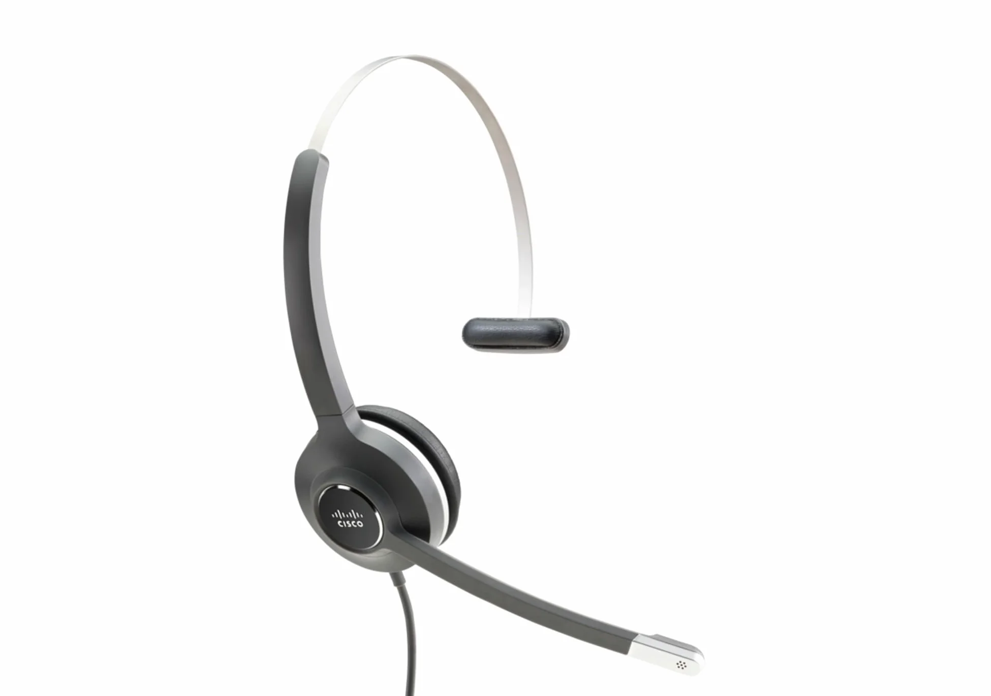 Cisco Headset 531 - Cuffia monoaurale a disconnessione rapida, connettore RJ-9, colore antracite, due anni di garanzia limitata (CP-HS-W-531-RJ=)