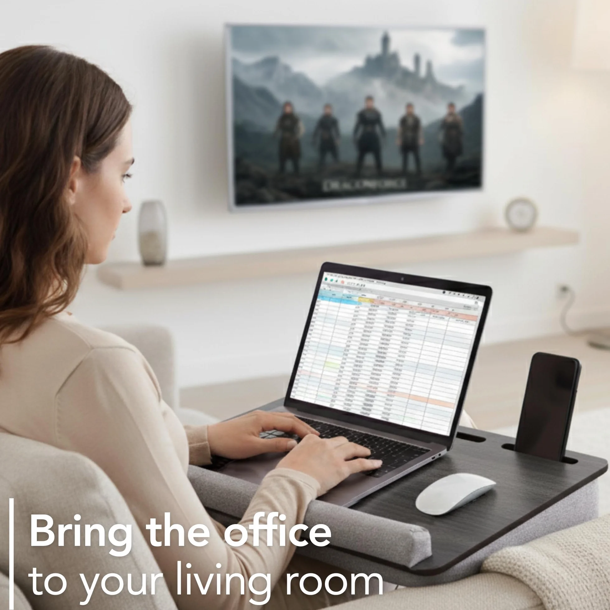 Vigo Wood LS02X - Vassoi per laptop (Cambridge & Brown)
