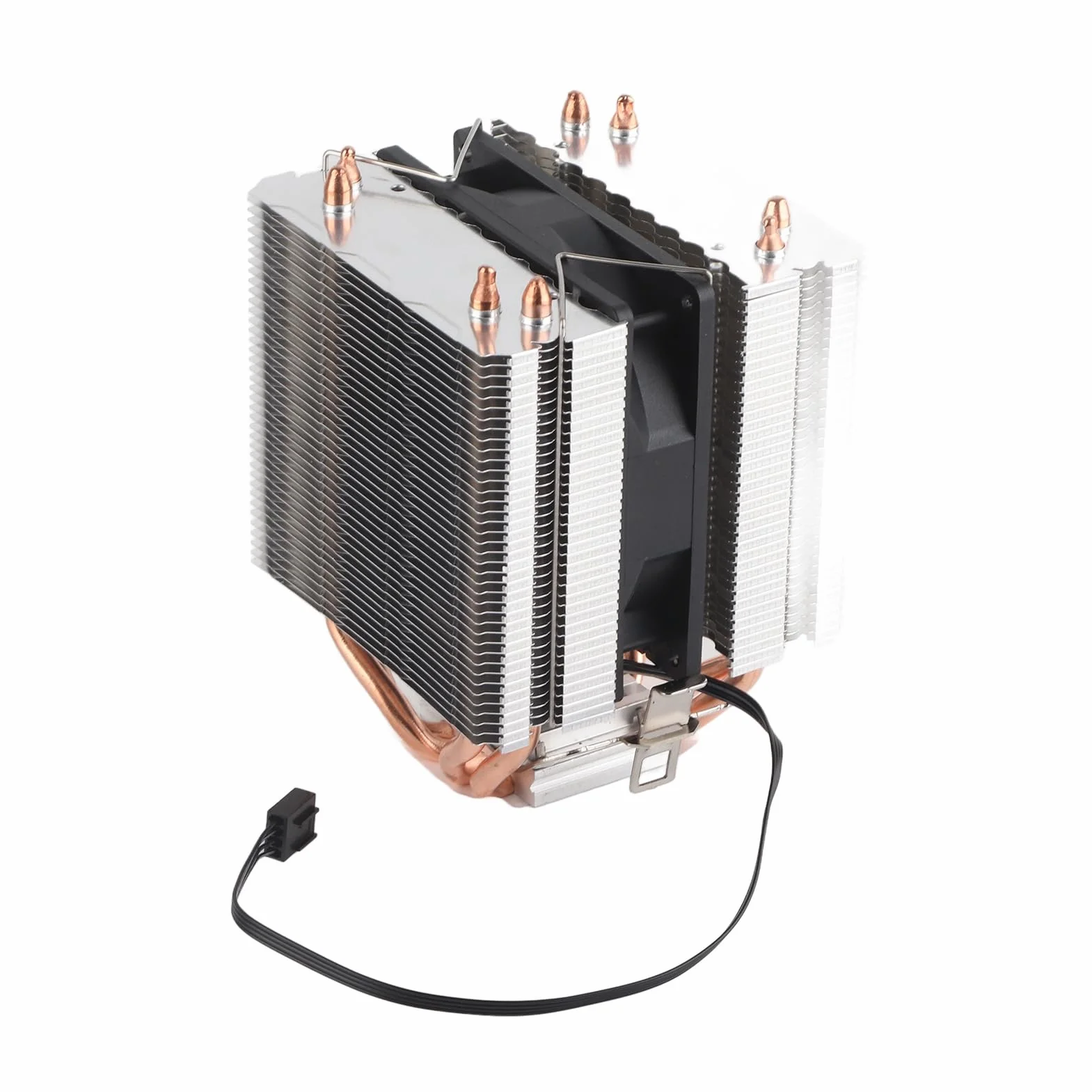 Dissipatore di Calore CPU a 4 di Calore con Design a Doppia Torre in Lega di Alluminio per un Raffreddamento Efficiente e una Dissipazione del per la Piattaforma LGA2011 1366 11501151 1155