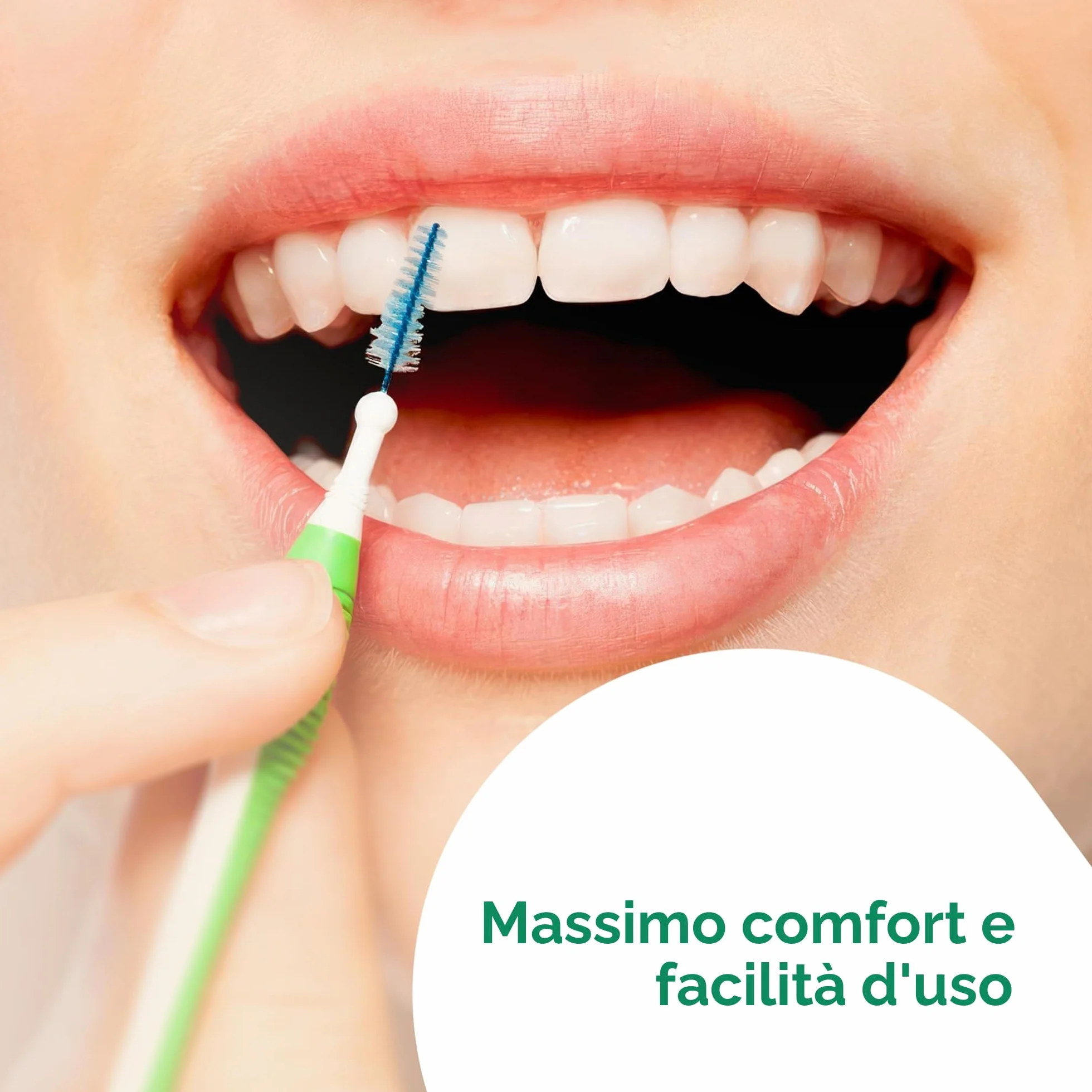 GUM TRAV-LER Scovolini interdentali 0.8 mm ISO 1 Taglia S Confezione 3x6