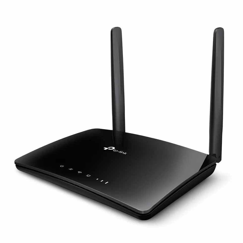 TP-Link Archer MR202 Router 4G LTE WiFi Dual-Band AC750Mbps 3 Porte LAN 1 LAN/WAN 2 Antenne LTE Smontabili QoS Onemesh