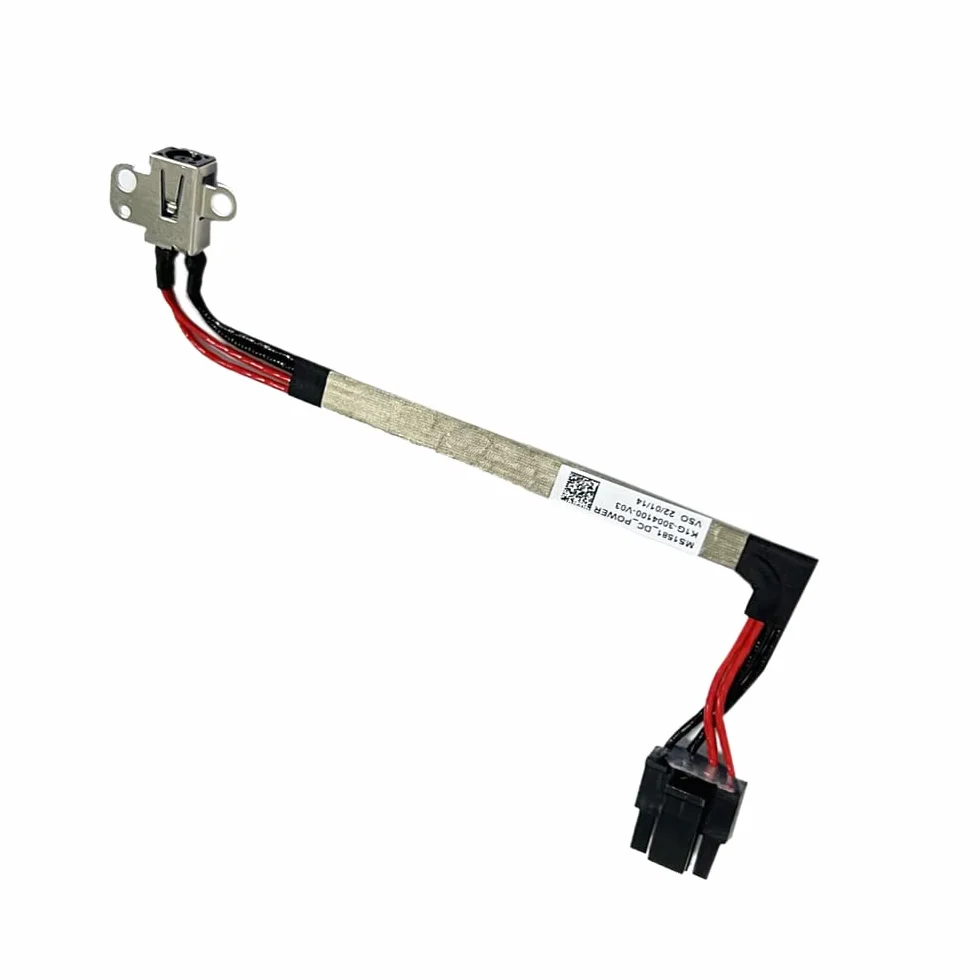 Gintai Connettore di Alimentazione Carica DC Power Jack DC Dock Presa Notebook Cavo per MSI Pulse GL66 11UE/GL66 11UEK/GL66 11UGK(MS-1581)/Katana GF66 11UE GF66 11UG MS1581GL66 K1G-3004100-H39