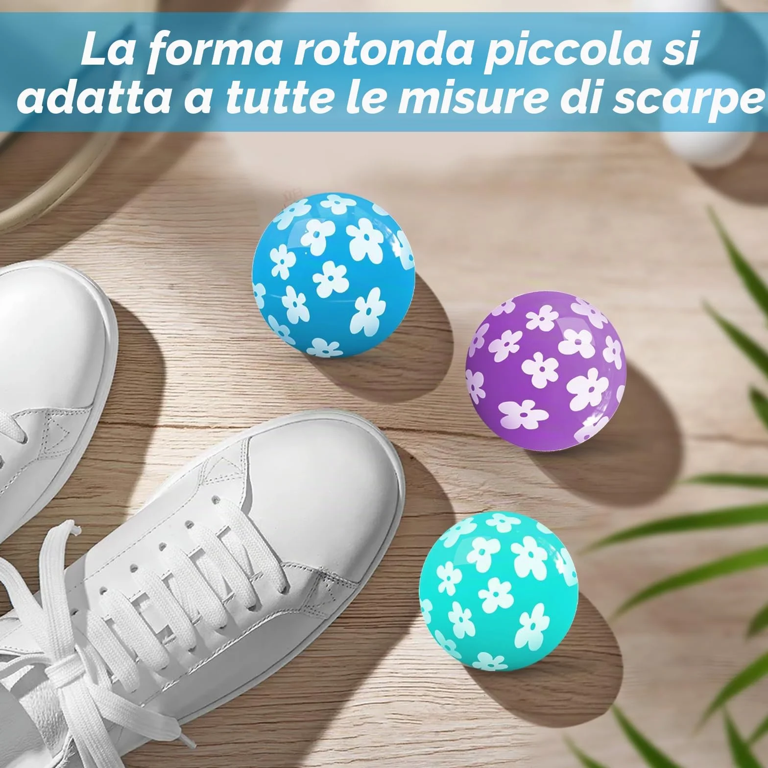 Deodoranti per Scarpe, Armadietto, Borsa da Palestra, Confezione da 6, Fragranza Lavanda Gelsomino Lino