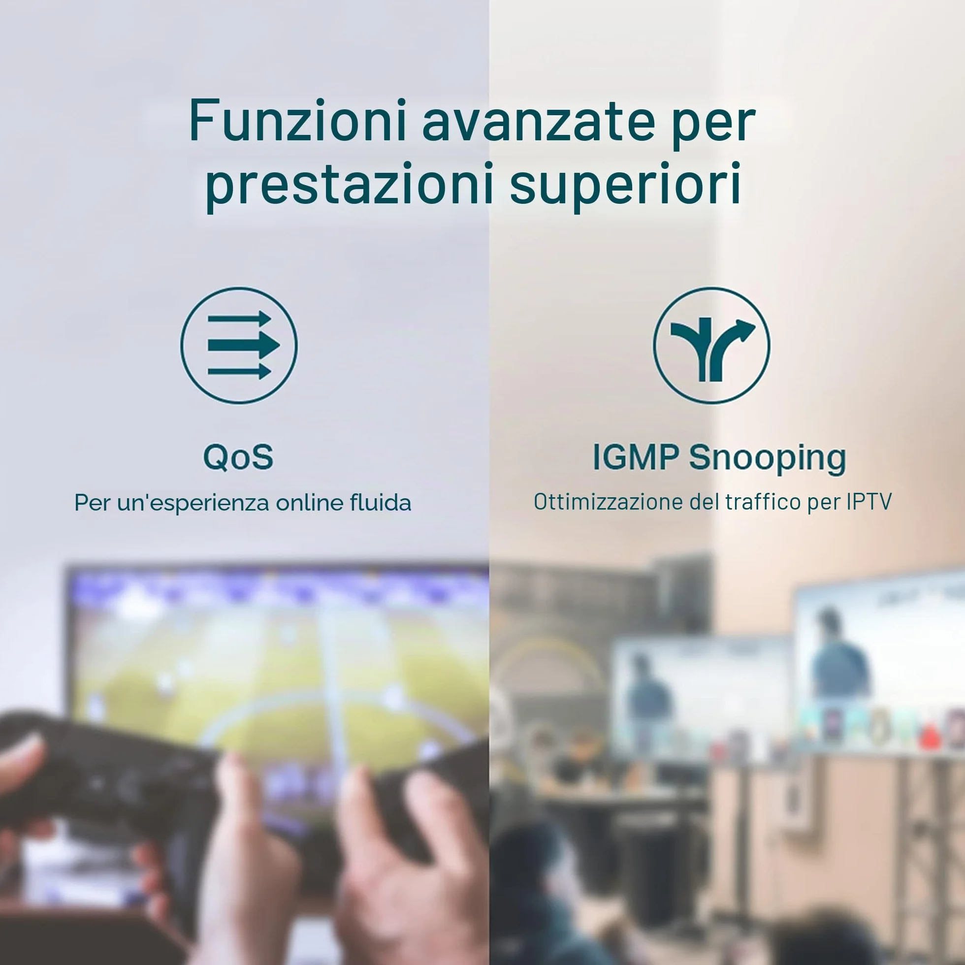 TP-Link TL-SG1005P Desktop Switch, 5 Porte Gigabit 10/100/1000 Mbit, 4 Porte PoE fino a 65W, ogni porta fino a 30 W, Protezione da Sovraccarico, Semplicità d'Uso