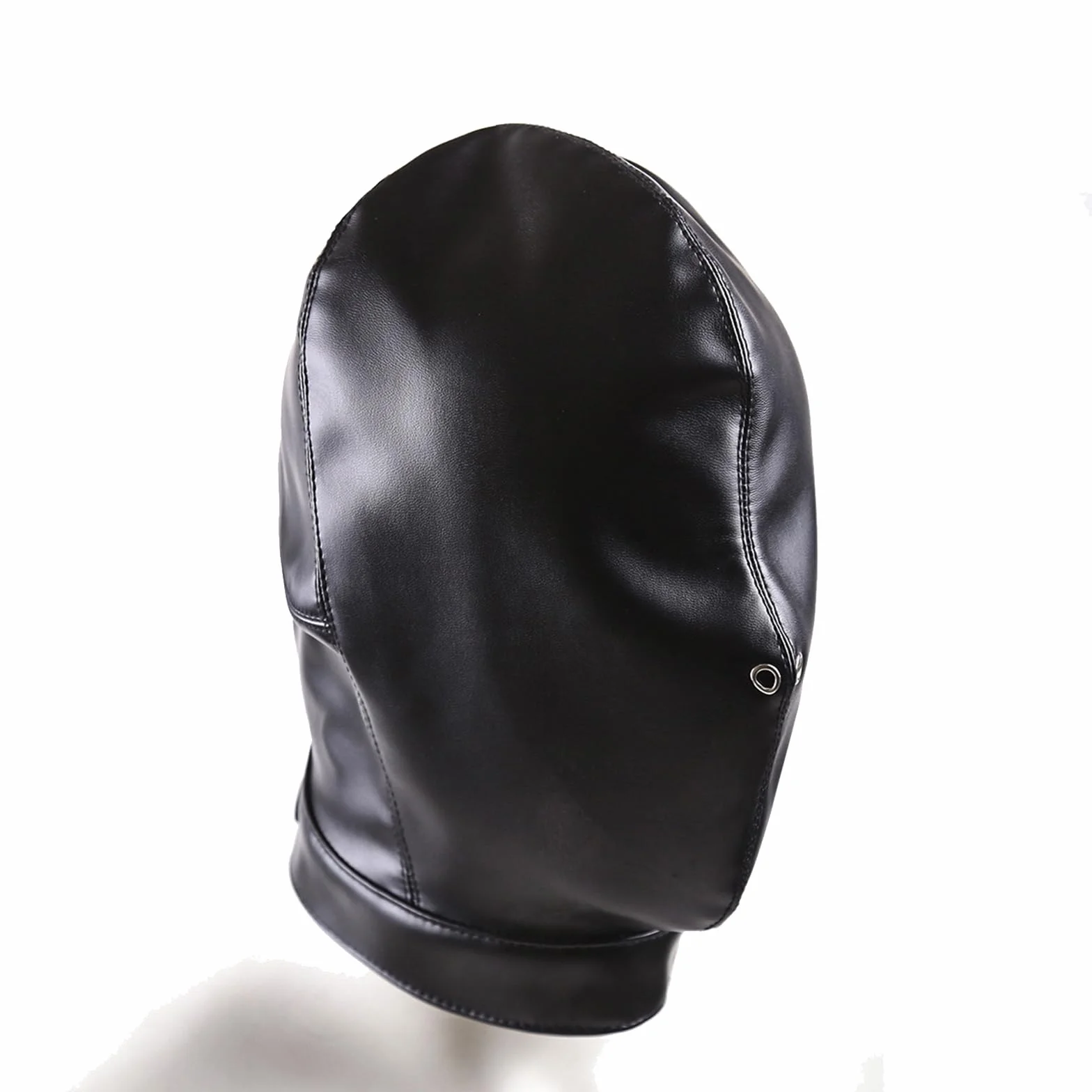 BDSM Maschera in Pelle Fetish Mask Copertura Completa Testa Bondage Sex Toys for Couples