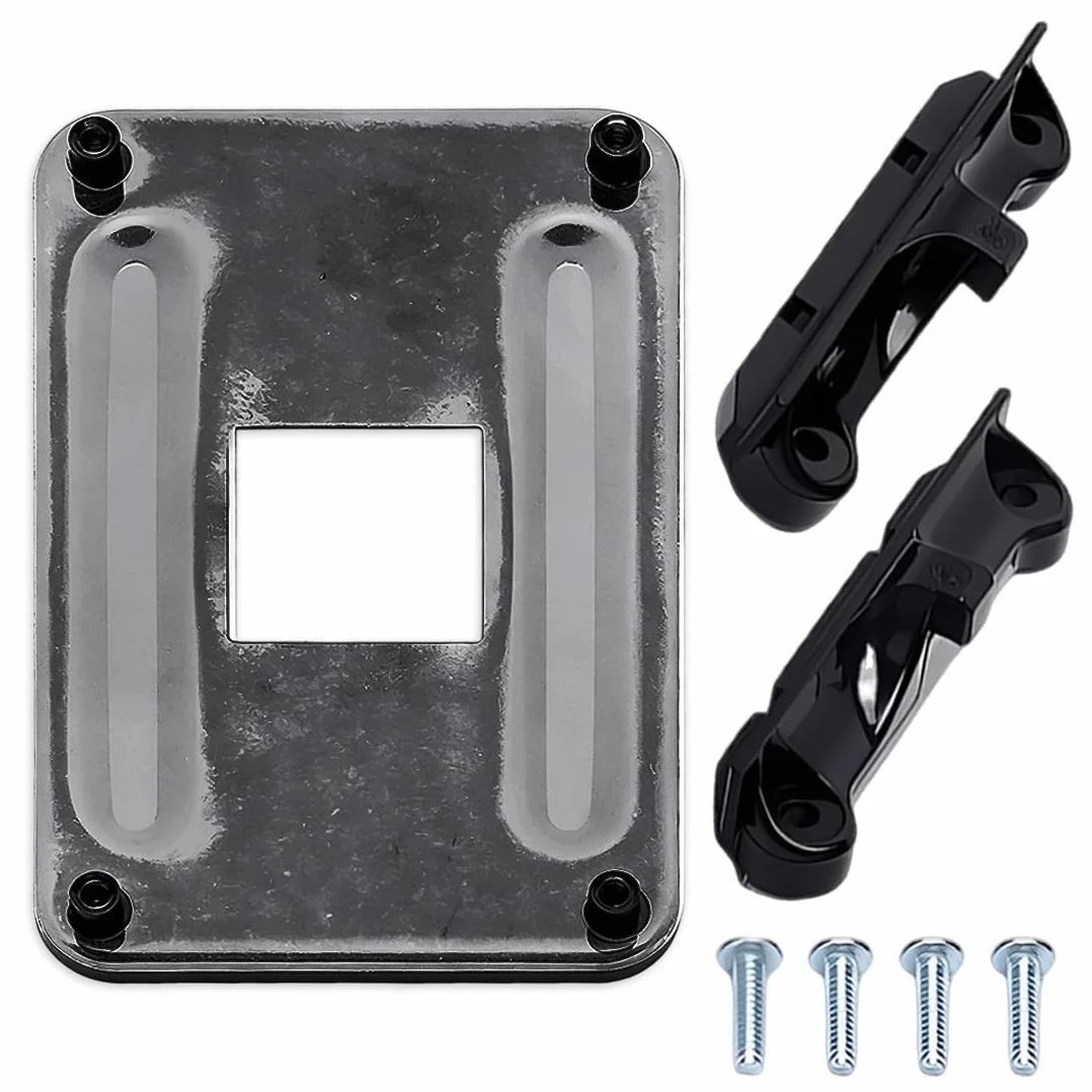 AM4 Staffa dissipatore di Calore CPU backplane - Staffa a Scatto della Base del radiatore AMD - con Supporto per Fissaggio Laterale Viti - AM4 B350 X370 A320 X470