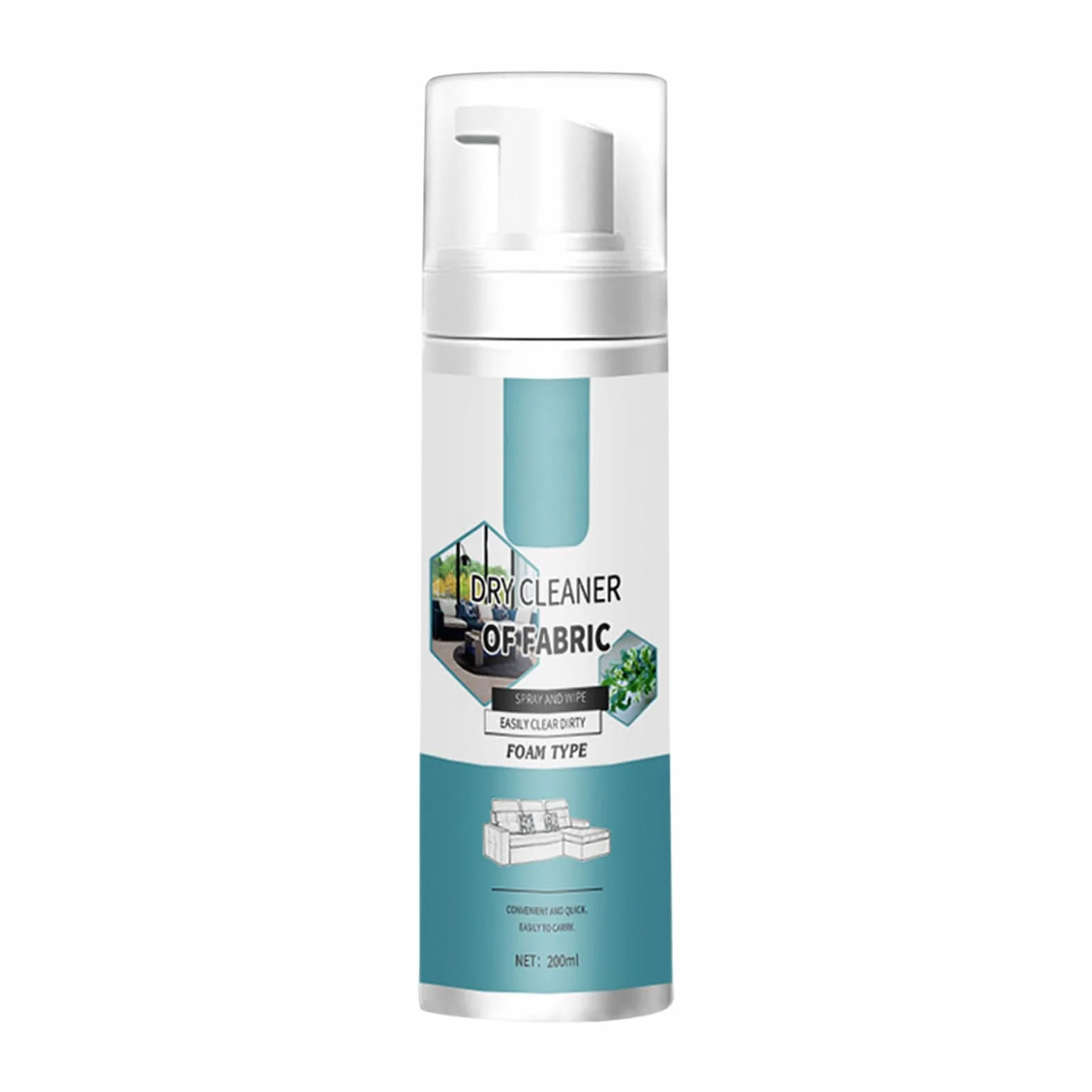 Detergente per materassi schiuma per tessuti auto antiodori a secco