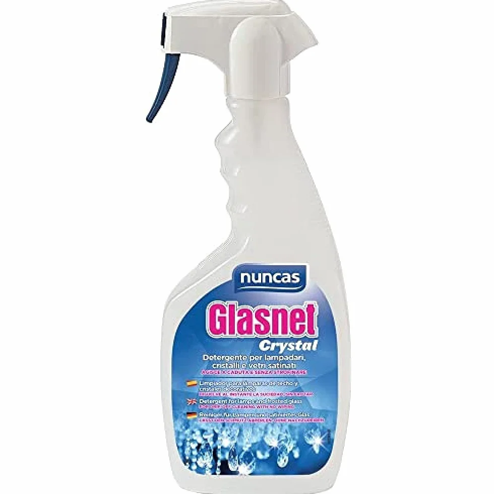 Nuncas Glasnet Detergente Crystal Lampadari e Cristalli 500ml