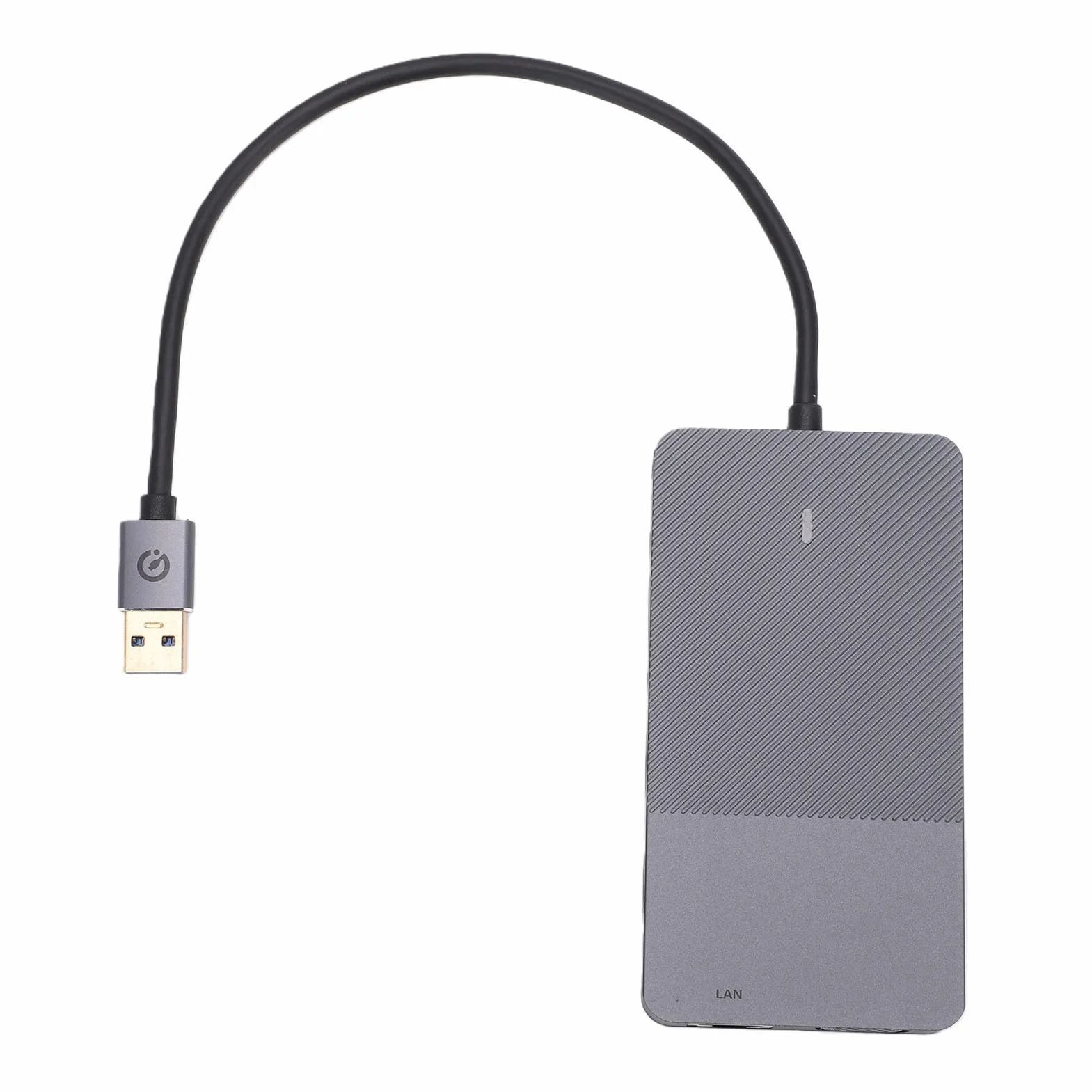 Tangxi Docking Station USB C, Hub USB 3.0 9 in 1 con Uscita VGA 2K, Porte da 3,5 Mm, Gigabit Ethernet, Lettore di Schede SD, per Laptop Pro XPS OS
