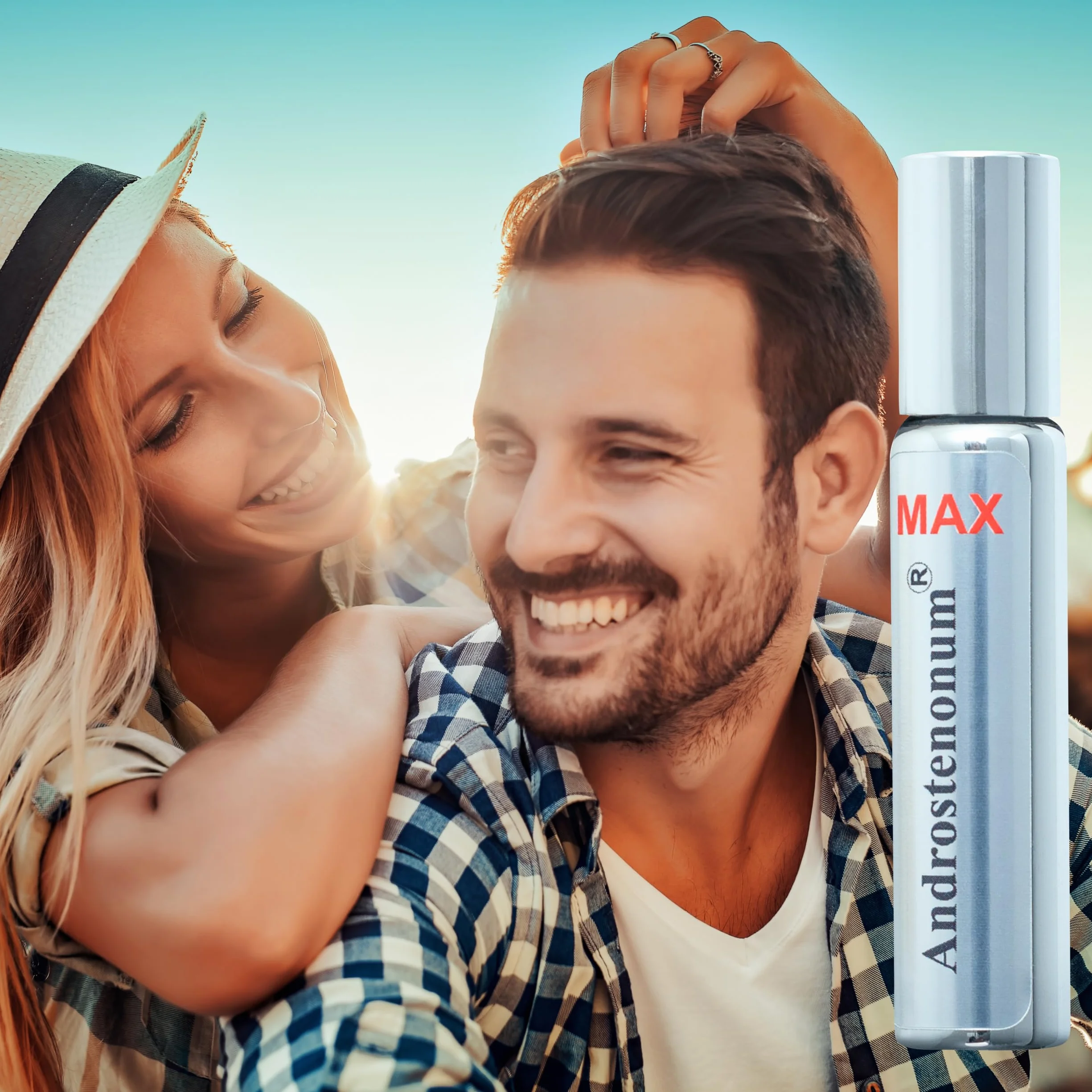 ANDROSTENONUM MAX feromone per uomo 8 ml roll-on attirare donne afrodisiache