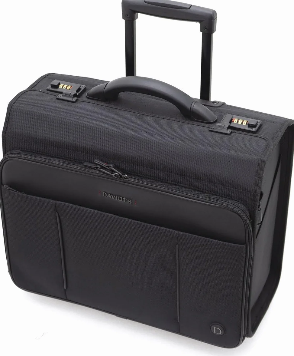 Davidts Pilot Case Trolley Nero 263113