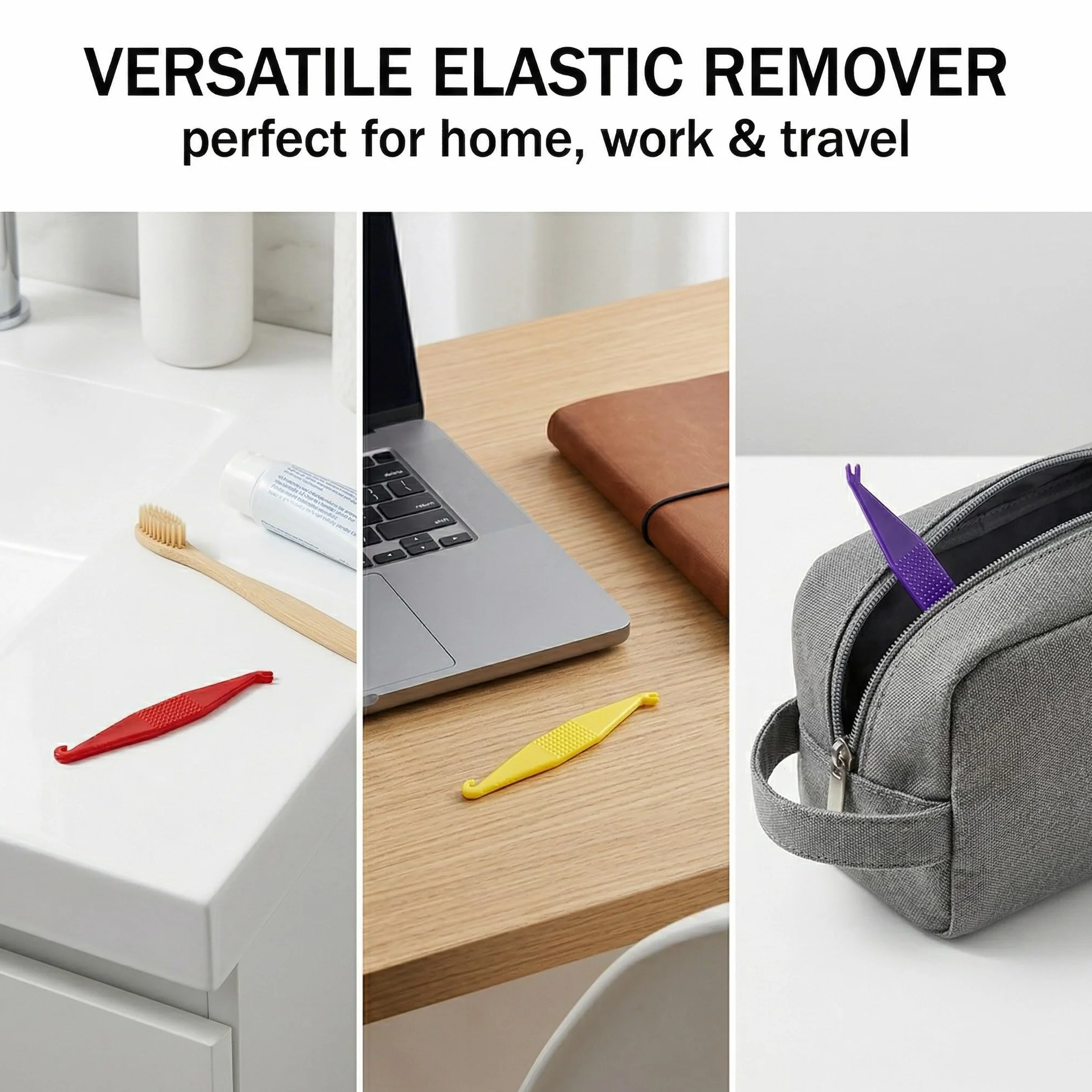 Disposable Dental Plastic Elastic Adjuster for Stretch Cord, Flexible Hook for Stretch Rope, Positioning Removal Tools