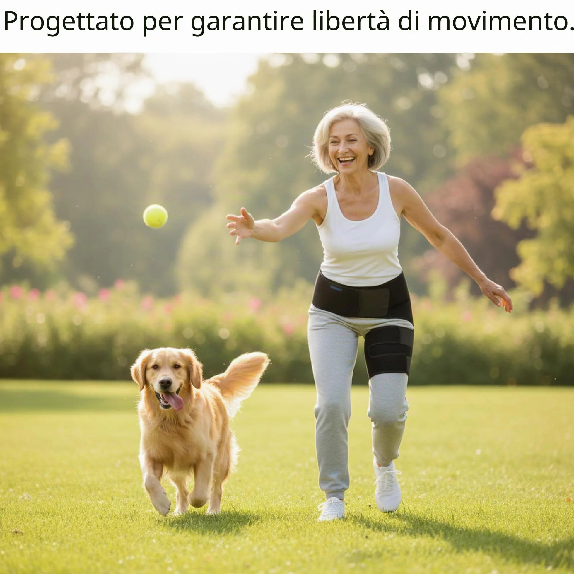 Tutore per Sciatica Sostegno Inguine Compressione Wrap