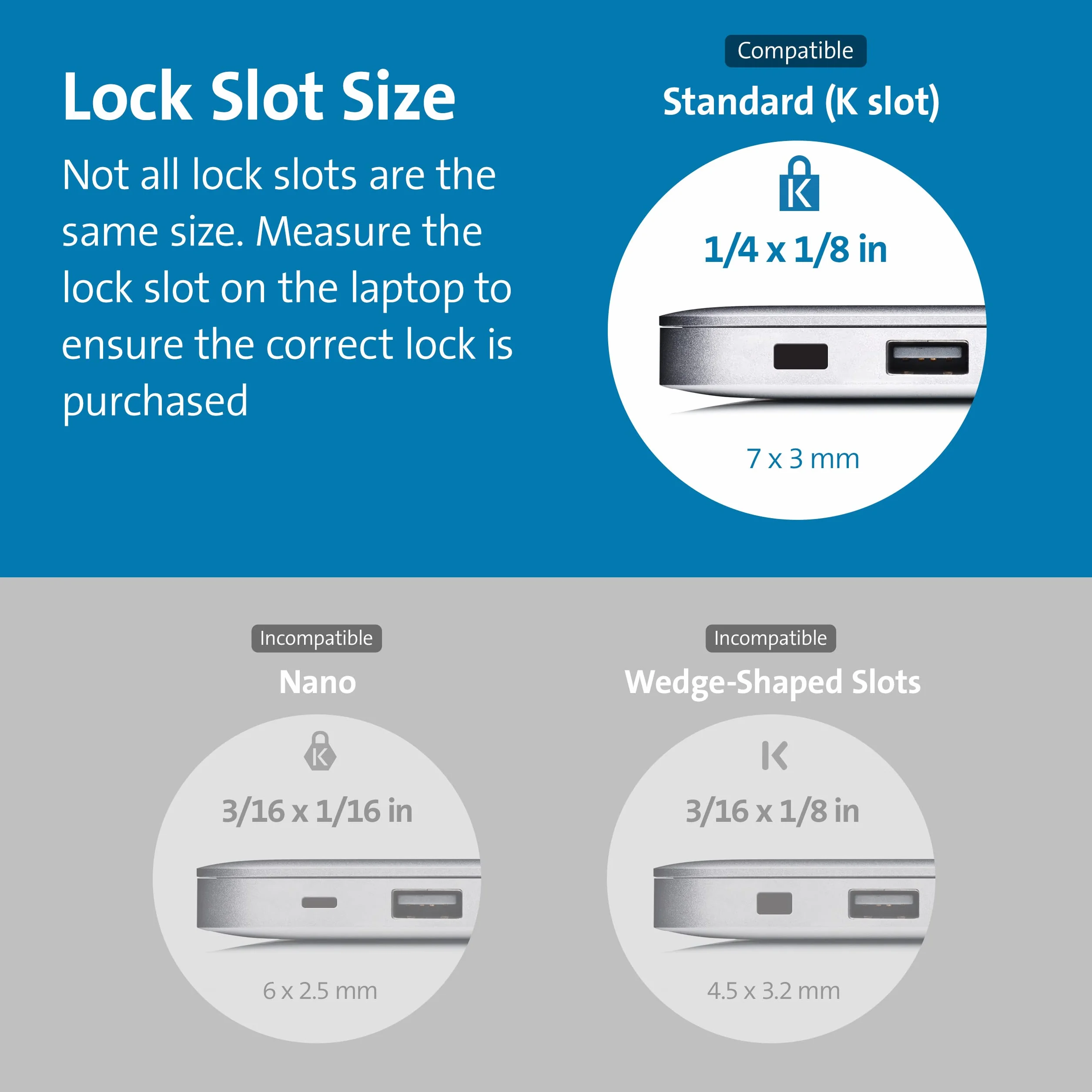 Kensington Cavo di sicurezza con combinazione per computer portatili e altri dispositivi (K64673AM)