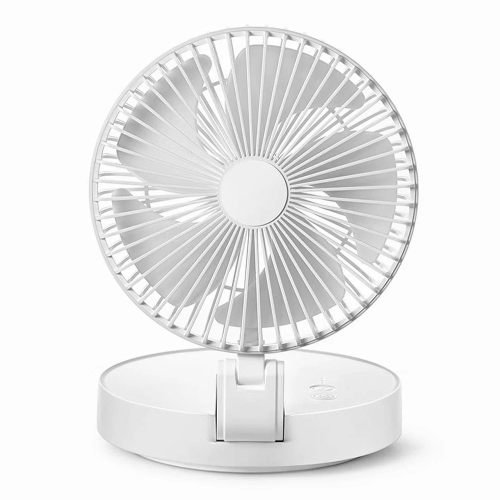 Mini ventilatore USB Piccolo Ventilatore Portatile Pieghevole Muto Tavolo da Ufficio Piccolo Ventilatore Pieghevole Dormitorio Studente Mini Ventilatore Modello di Ricarica Ventola di raffreddame