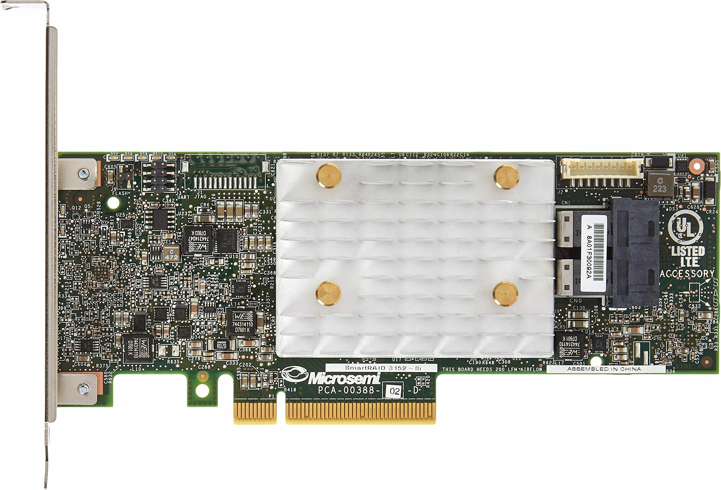 Microsemi SmartRAID 3152-8i controller RAID PCI Express x8 3.0 12 Gbit/s