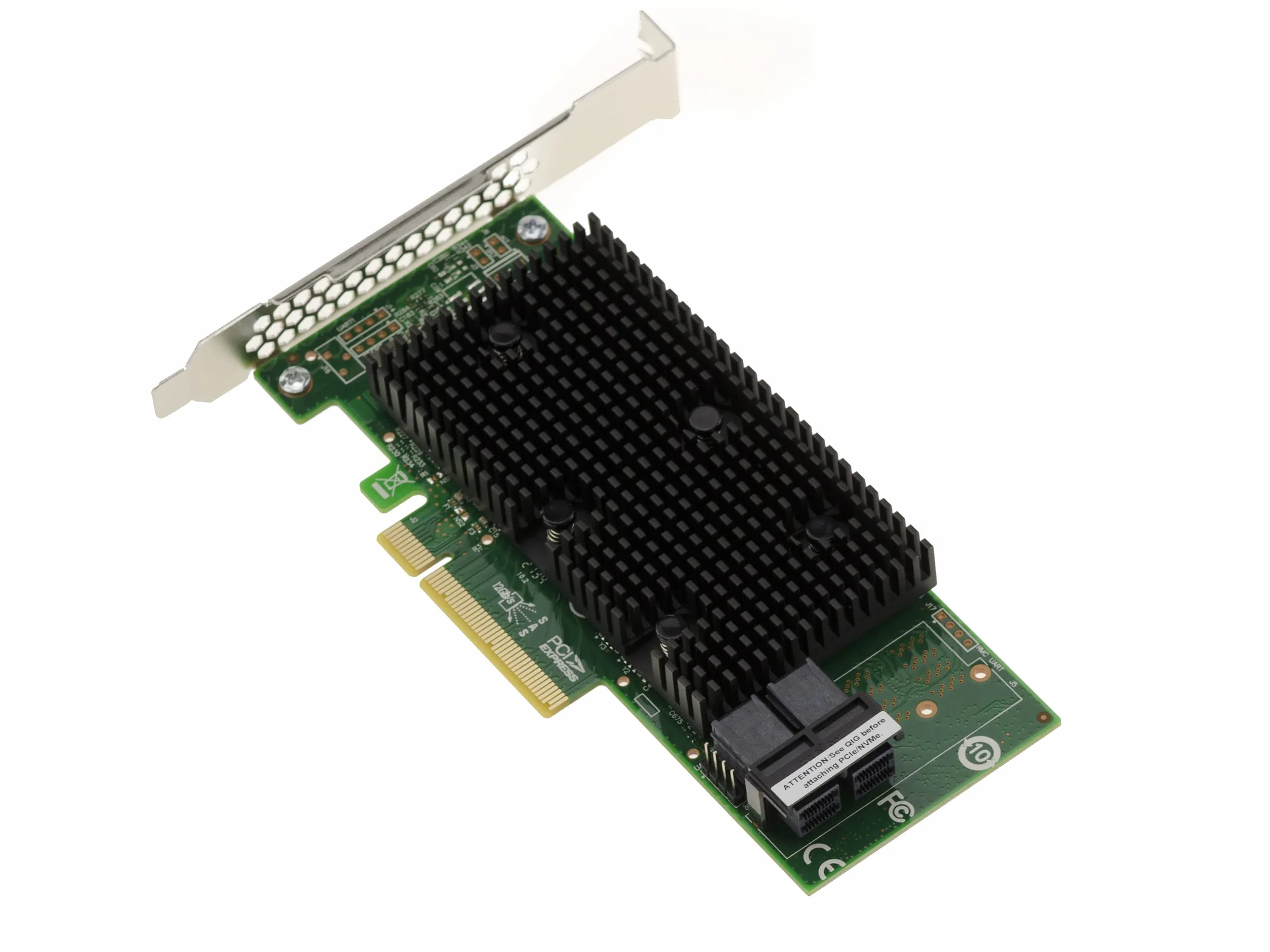KALEA-INFORMATIQUE Scheda controller PCIe 3.1 SAS + SATA + NVMe 12GB 8 porte interne. Modello OEM 9400-8i